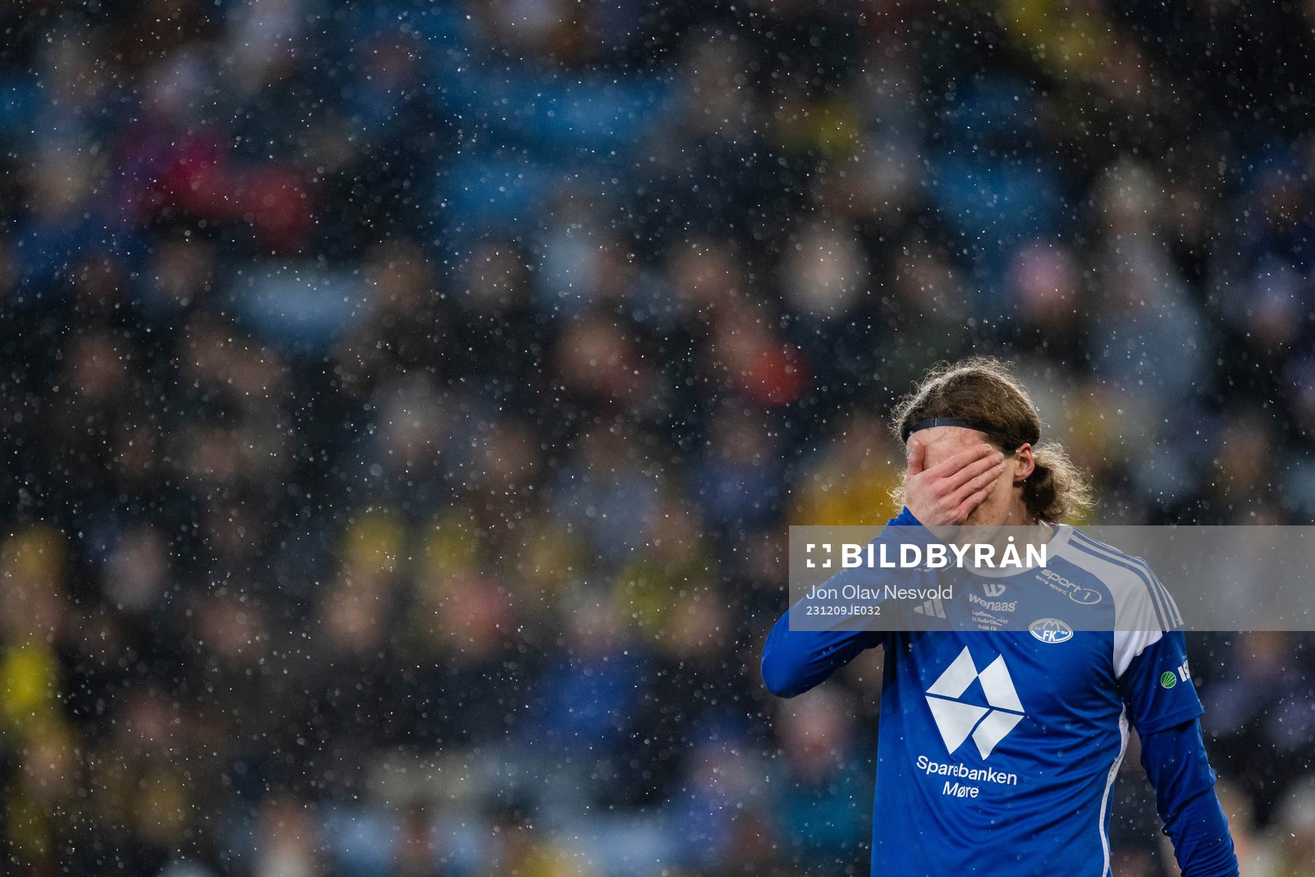 Casper Øyvann of Molde looks dejected
