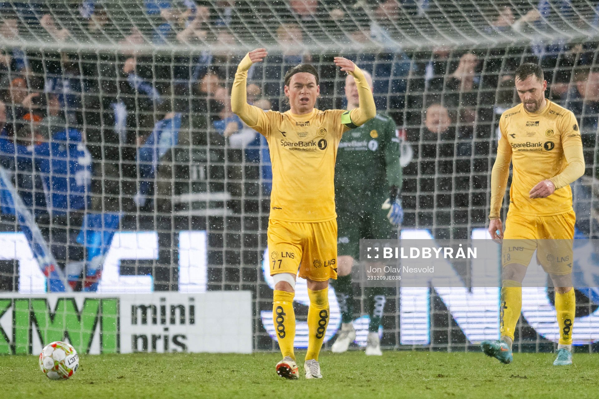 Patrick Berg of Bodø/Glimt looks dejected