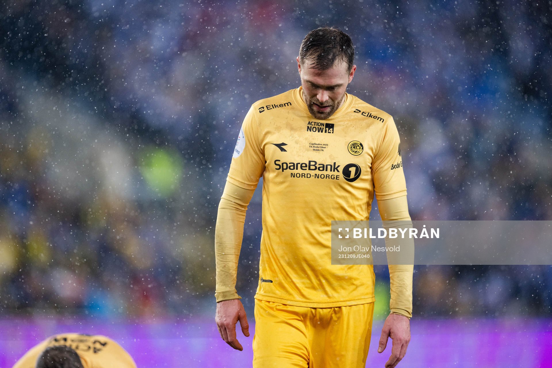 Brede Moe of Bodø/Glimt looks dejected