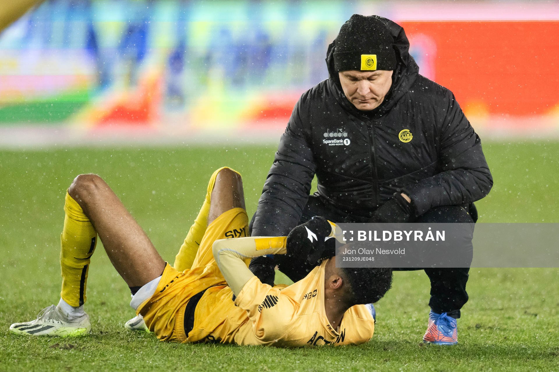 Amahl Pellegrino of Bodø/Glimt looks dejected