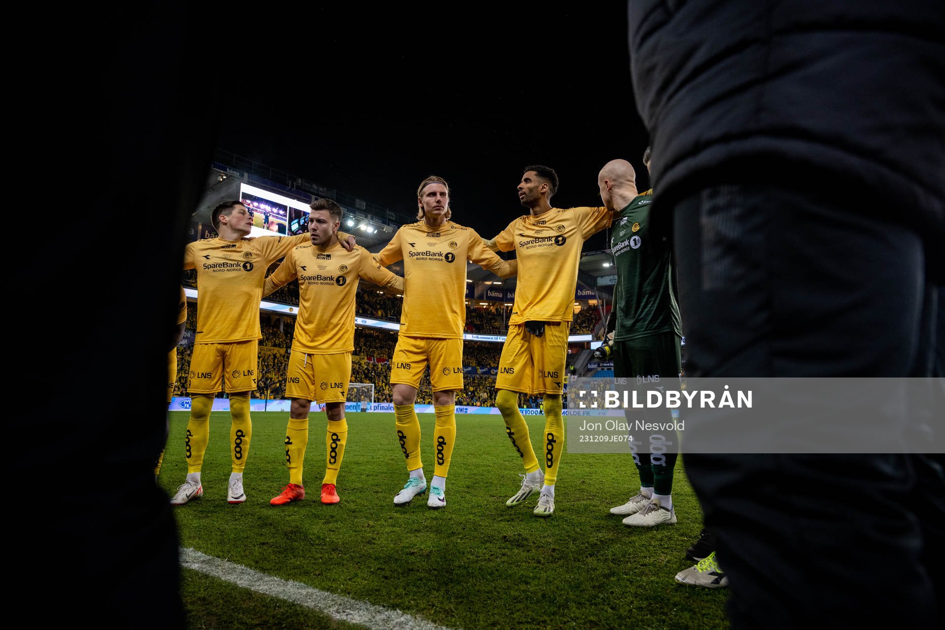 during the cup final match between Bodø/Glimt and Molde