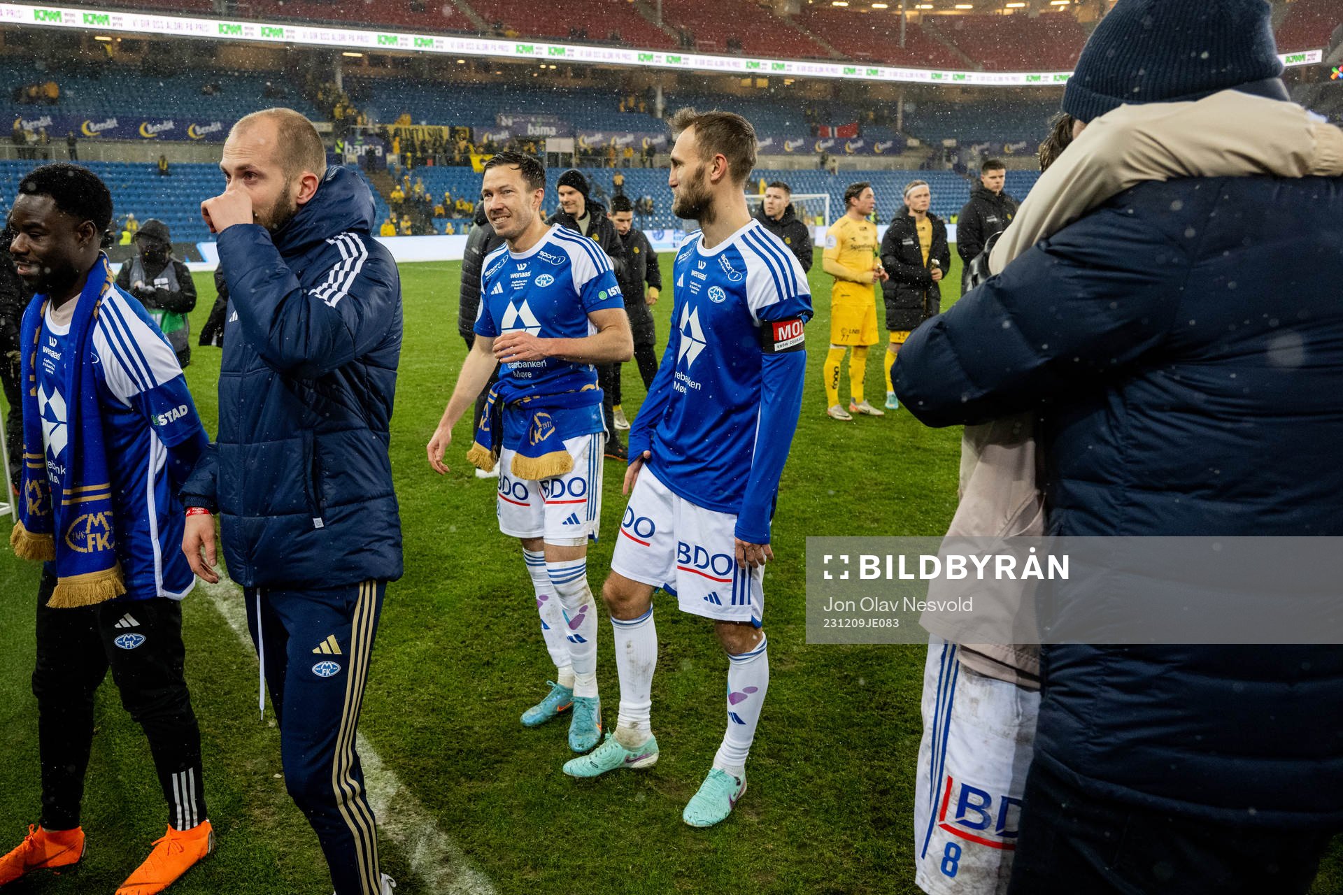 Martin Linnes and Magnus Wolff Eikrem of Molde