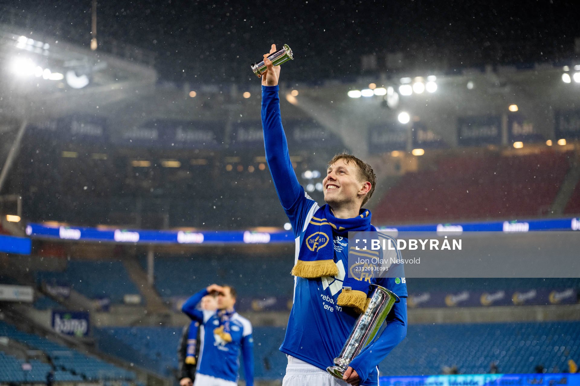 Anders Hagelskjær of Molde celebrates