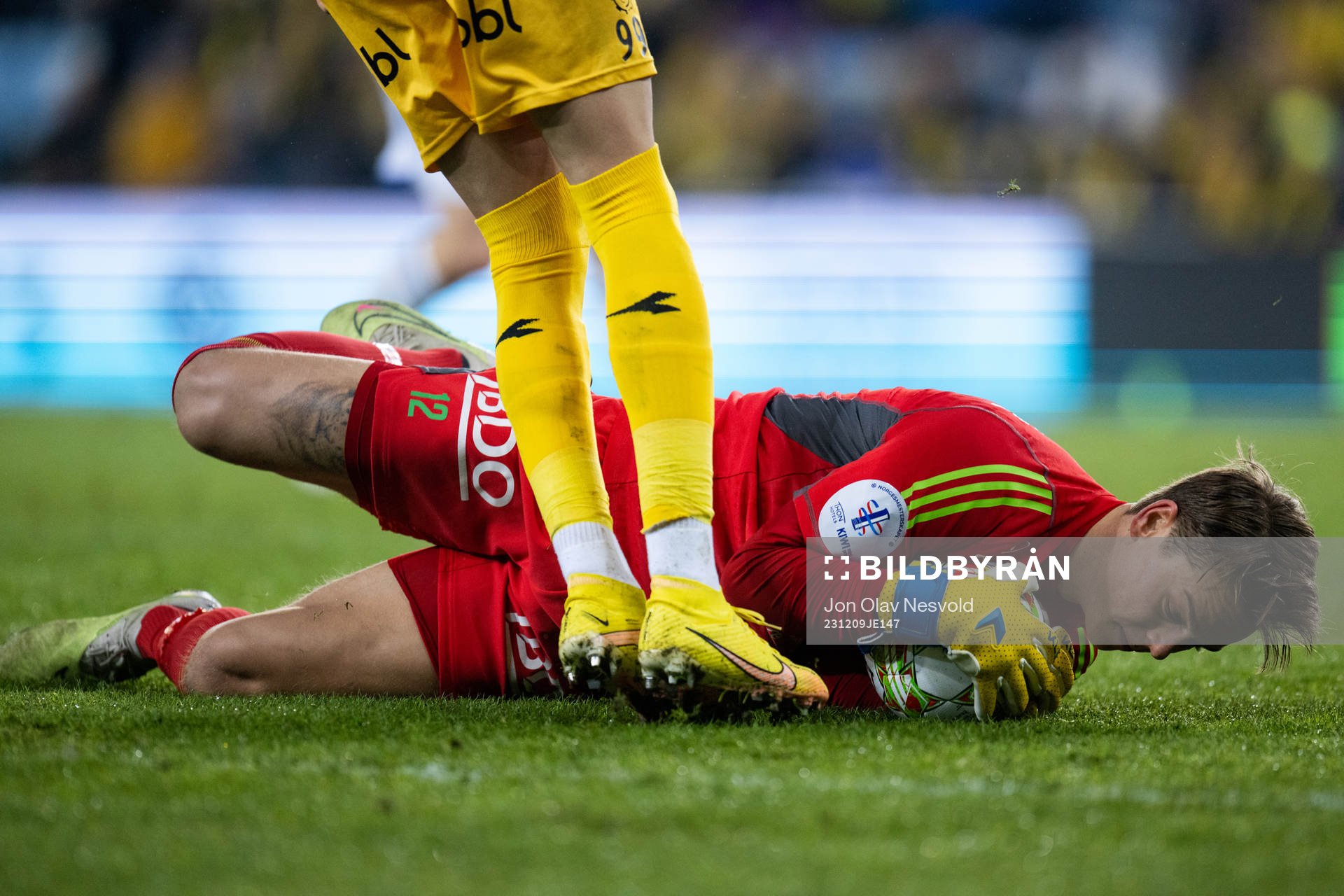 Goalkeeper Oliver Petersen of Molde