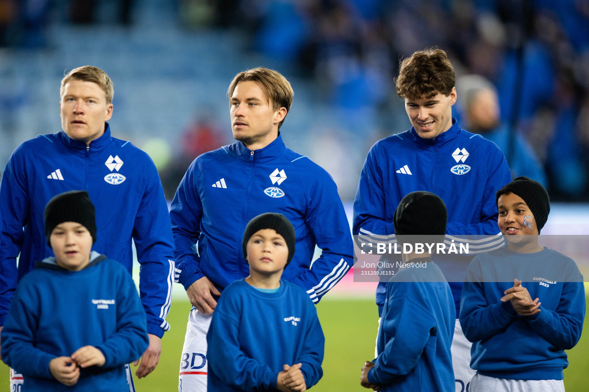 during the cup final match between Bodø/Glimt and Molde