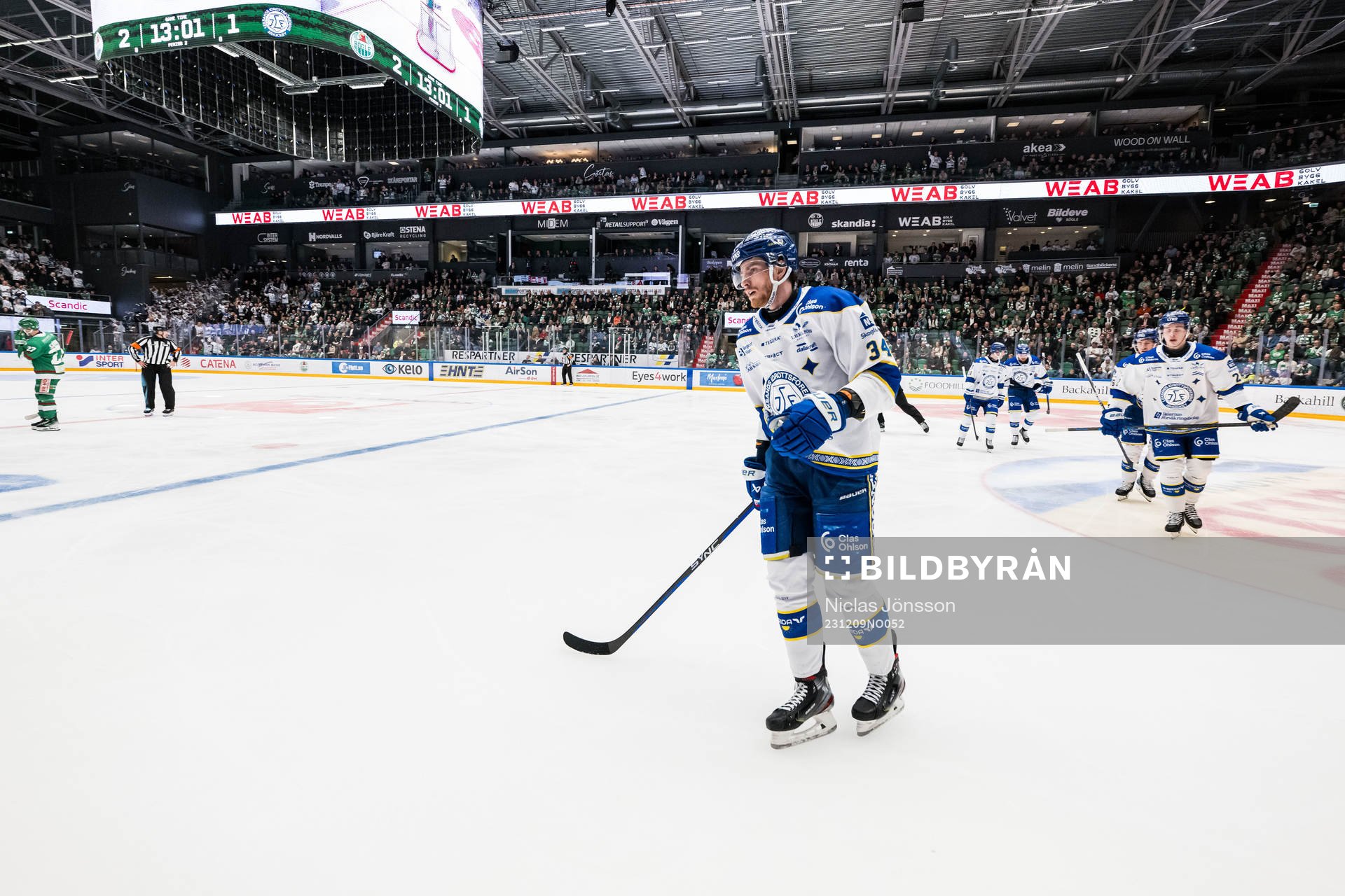Leksands Peter Cehlarik jublar