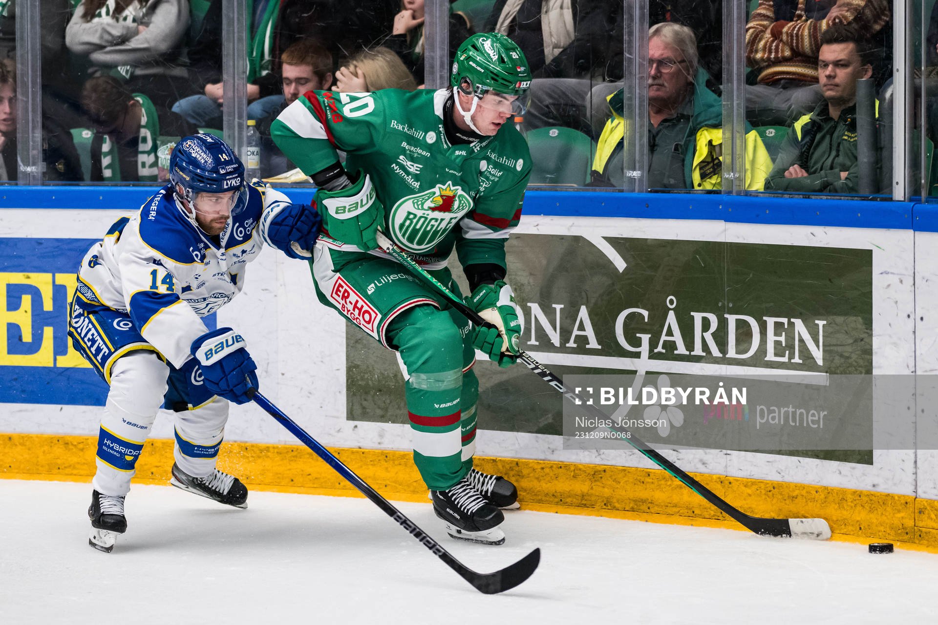 Leksands Oskar Lang och Rögles Lian Bichsel