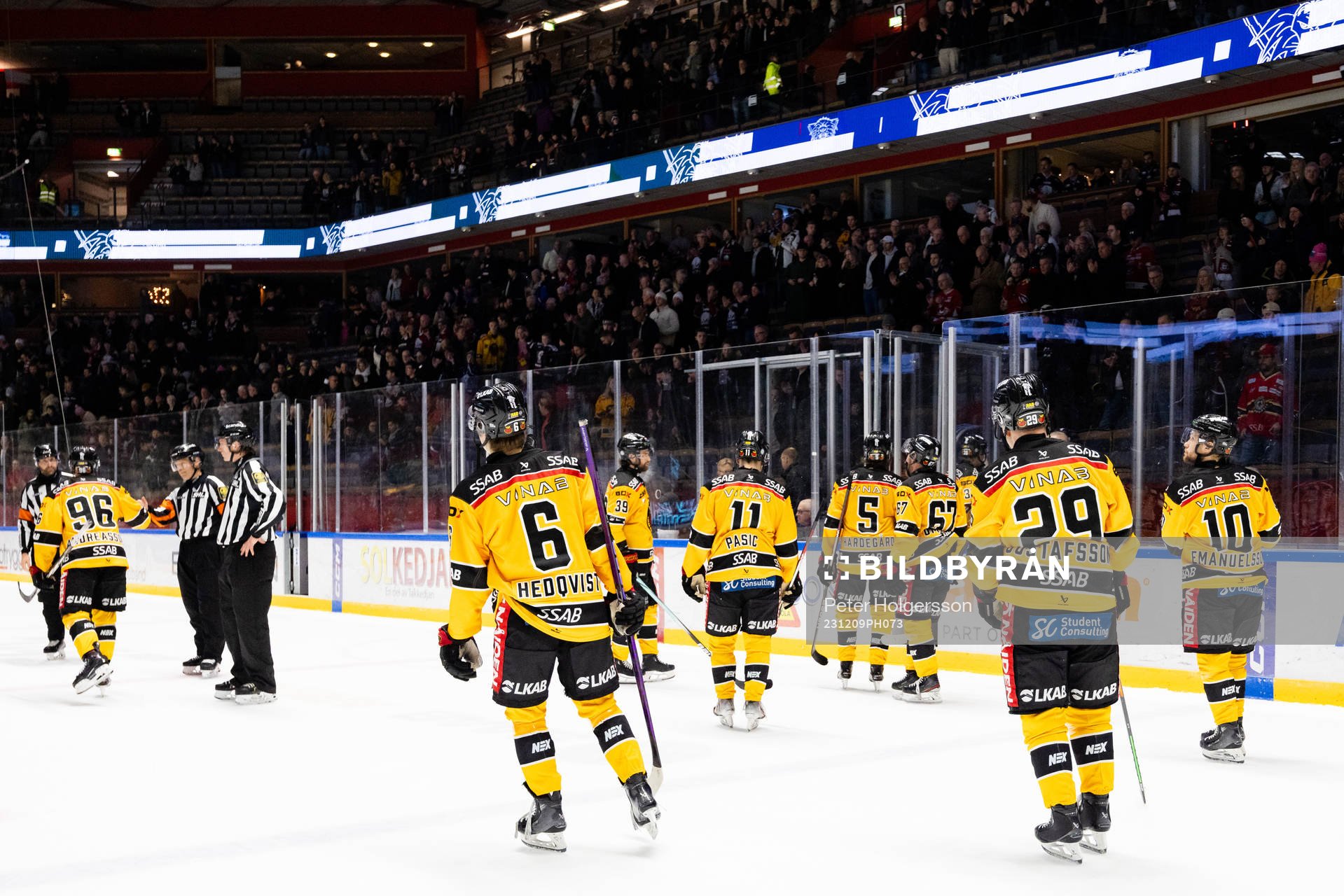 Luleås spelare deppar