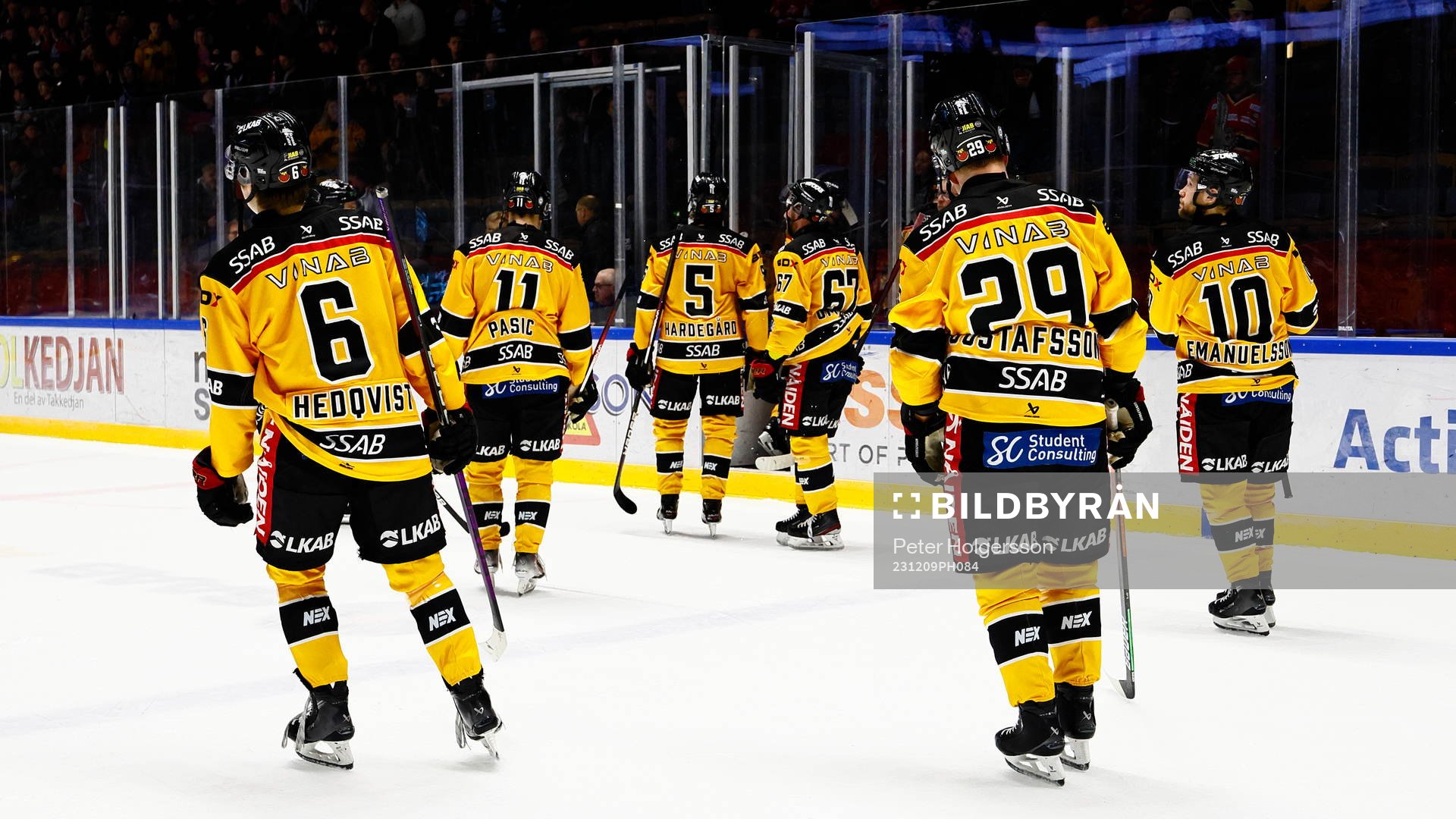 Luleås spelare deppar