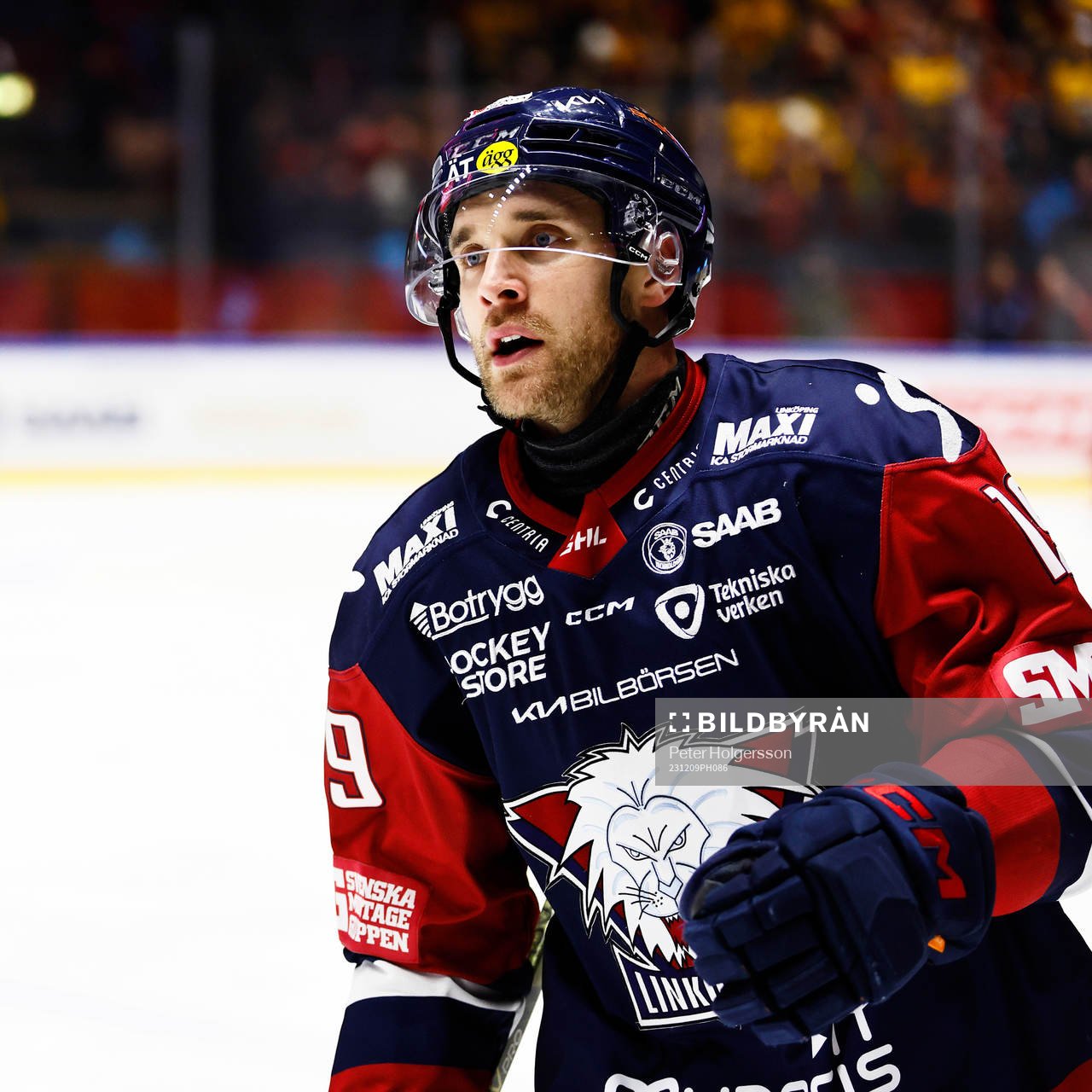 Linköpings Patrick Russell jublar