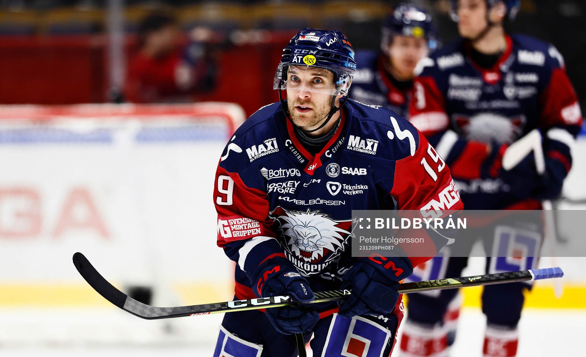 Linköpings Patrick Russell jublar