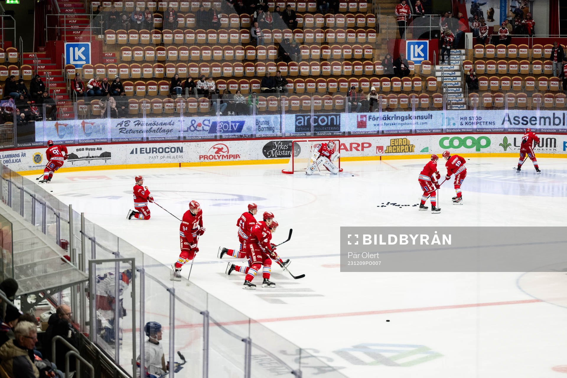 Timrå värmer upp