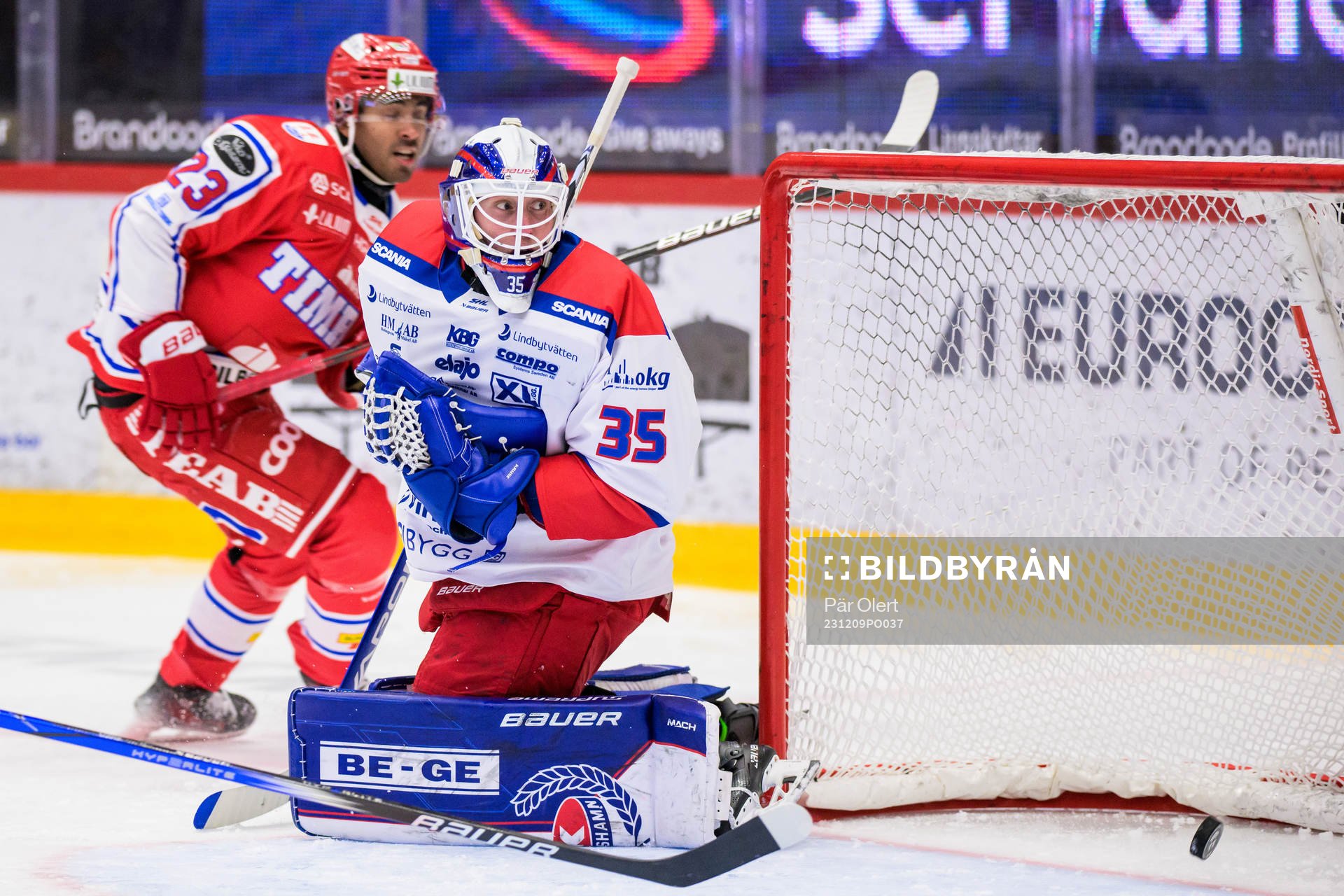 Timrås Jeremy Boyce-Rotevall gör 2-1 bakom Oskarshamns
