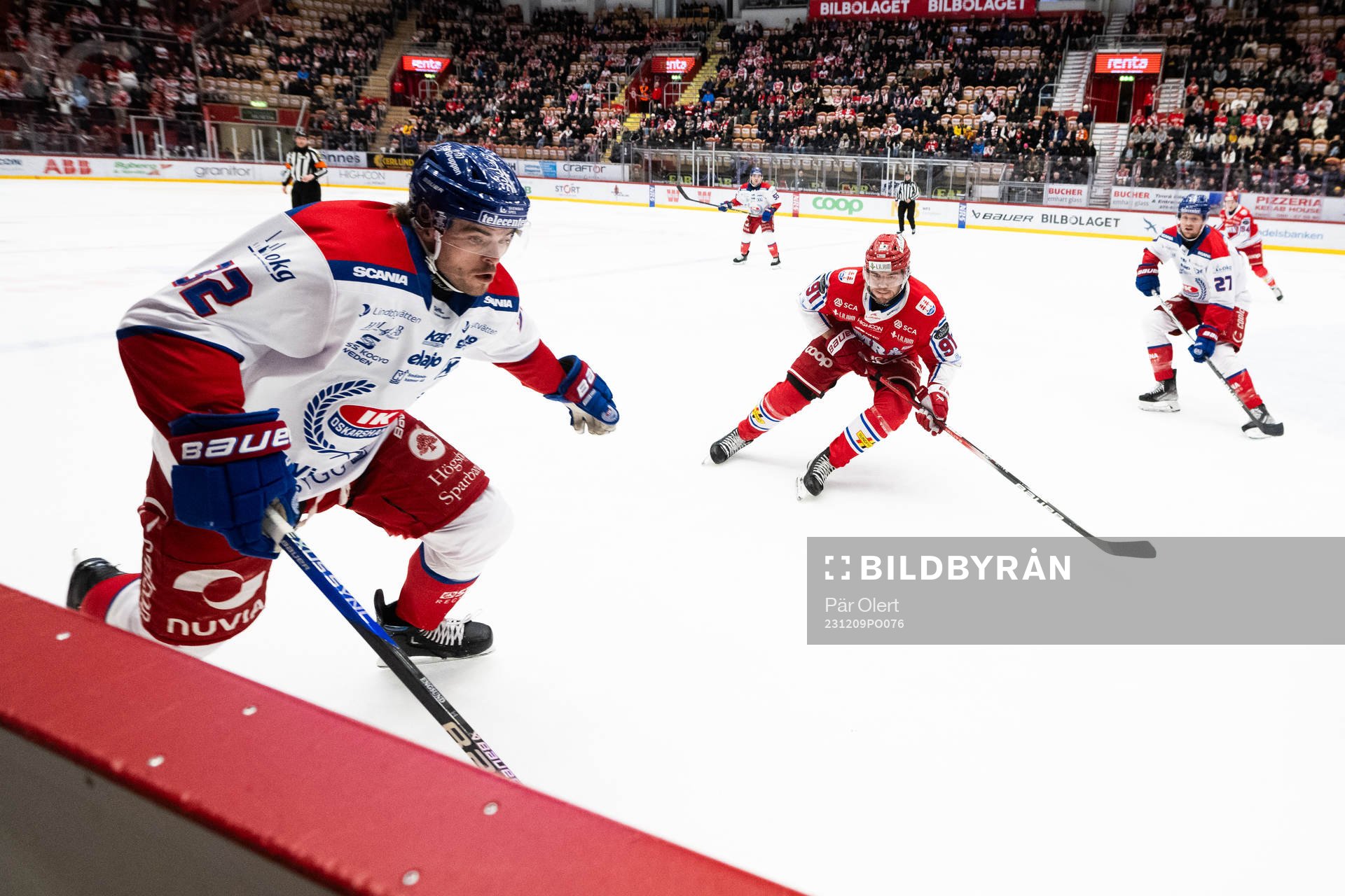 Oskarshamns Oscar Engsund och Timrås Magnus Pääjärvi