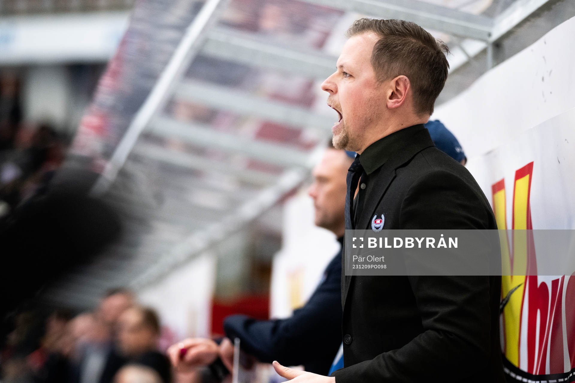 Oskarshamns tränare Martin Filander