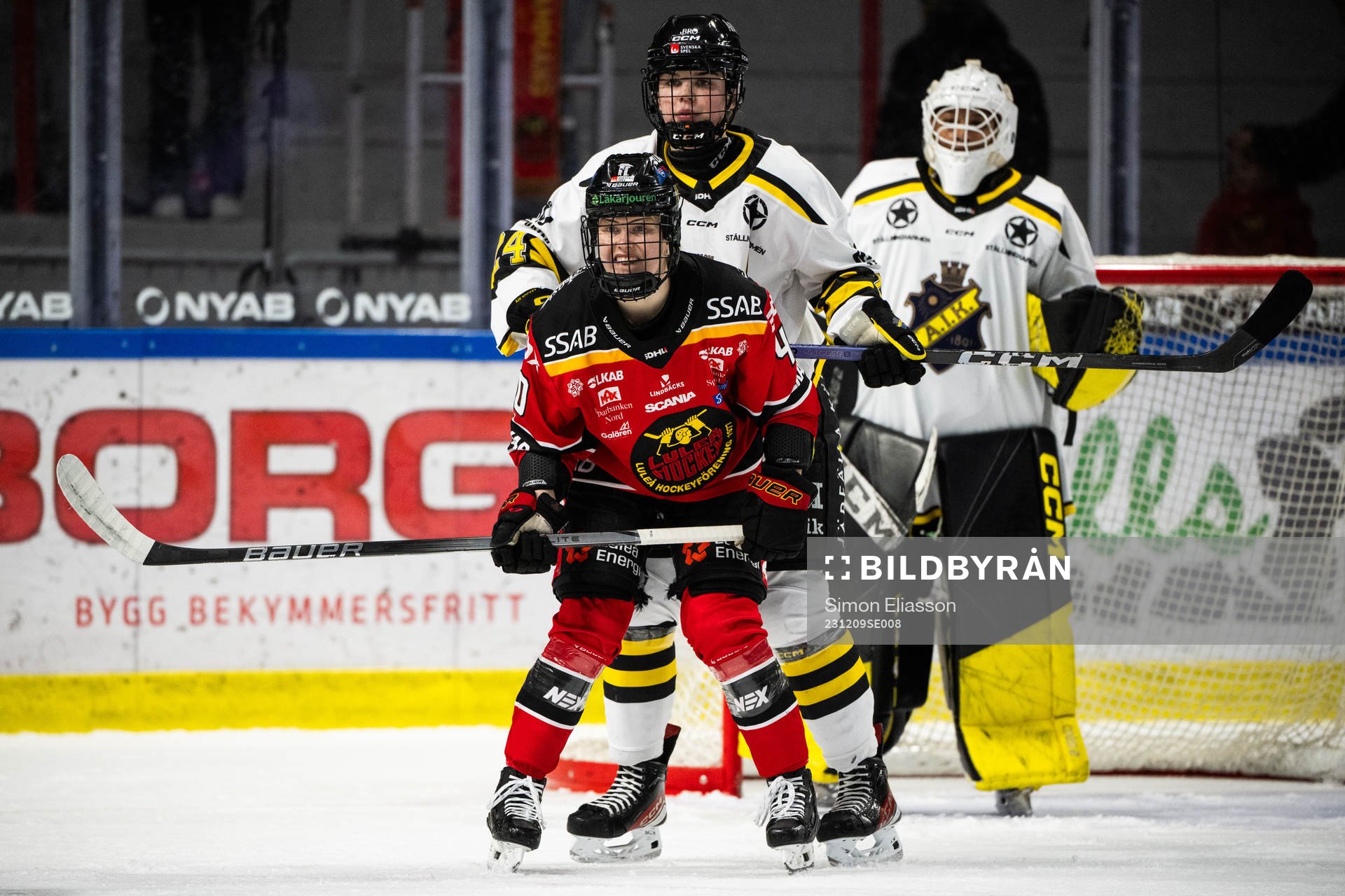 Luleås Noora Tulus och AIKs Vilma Nilsson