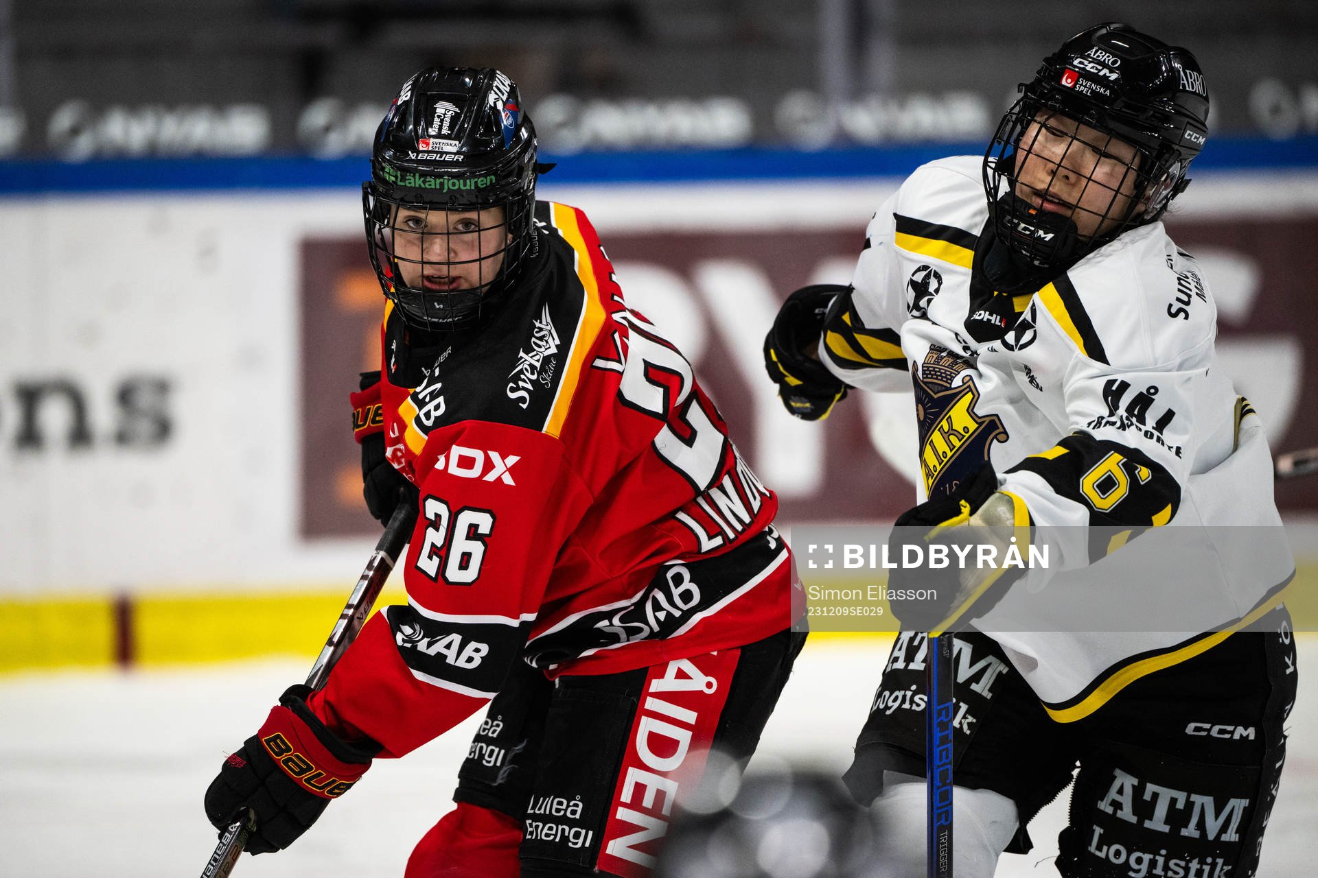 Luleås Sara Lindqvist och AIKs Mei Miura