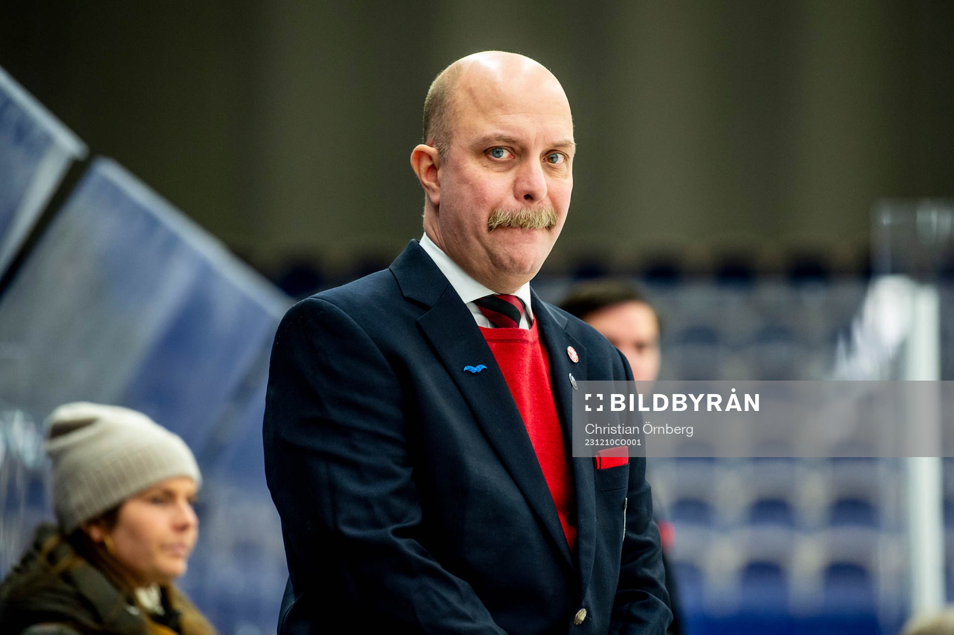 Malmö Redhawks tränare Henrik Palm