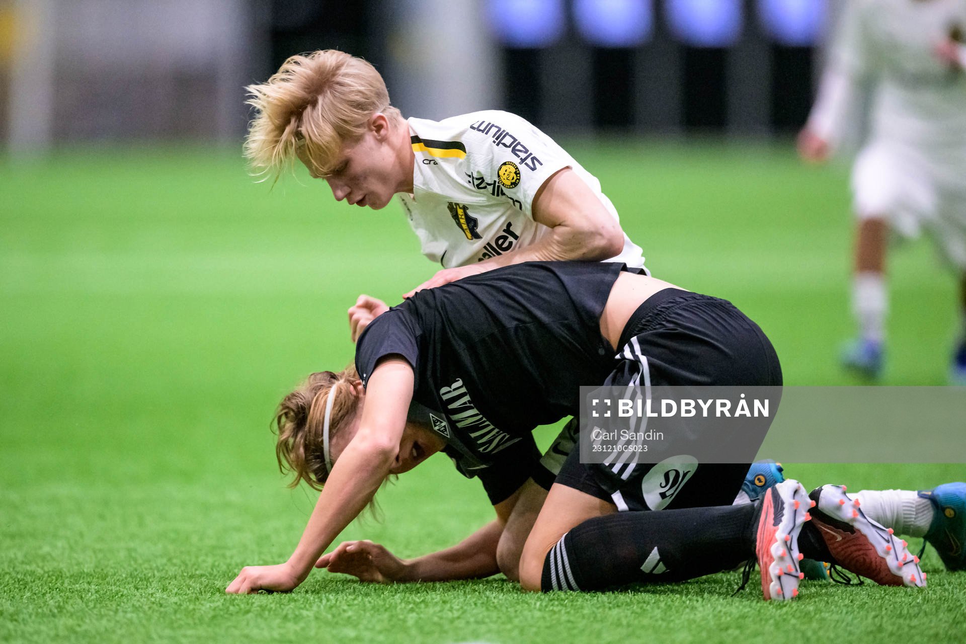 Rosenborgs Sander Sommerseth och AIKs Andreas Redkin