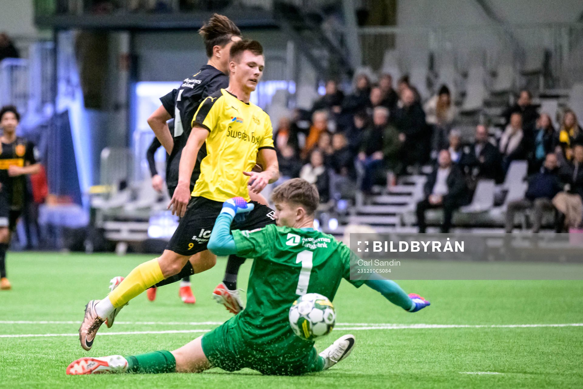 Mjällbys Viggo Sigfredsson och Nordsjällands Victor Øberg