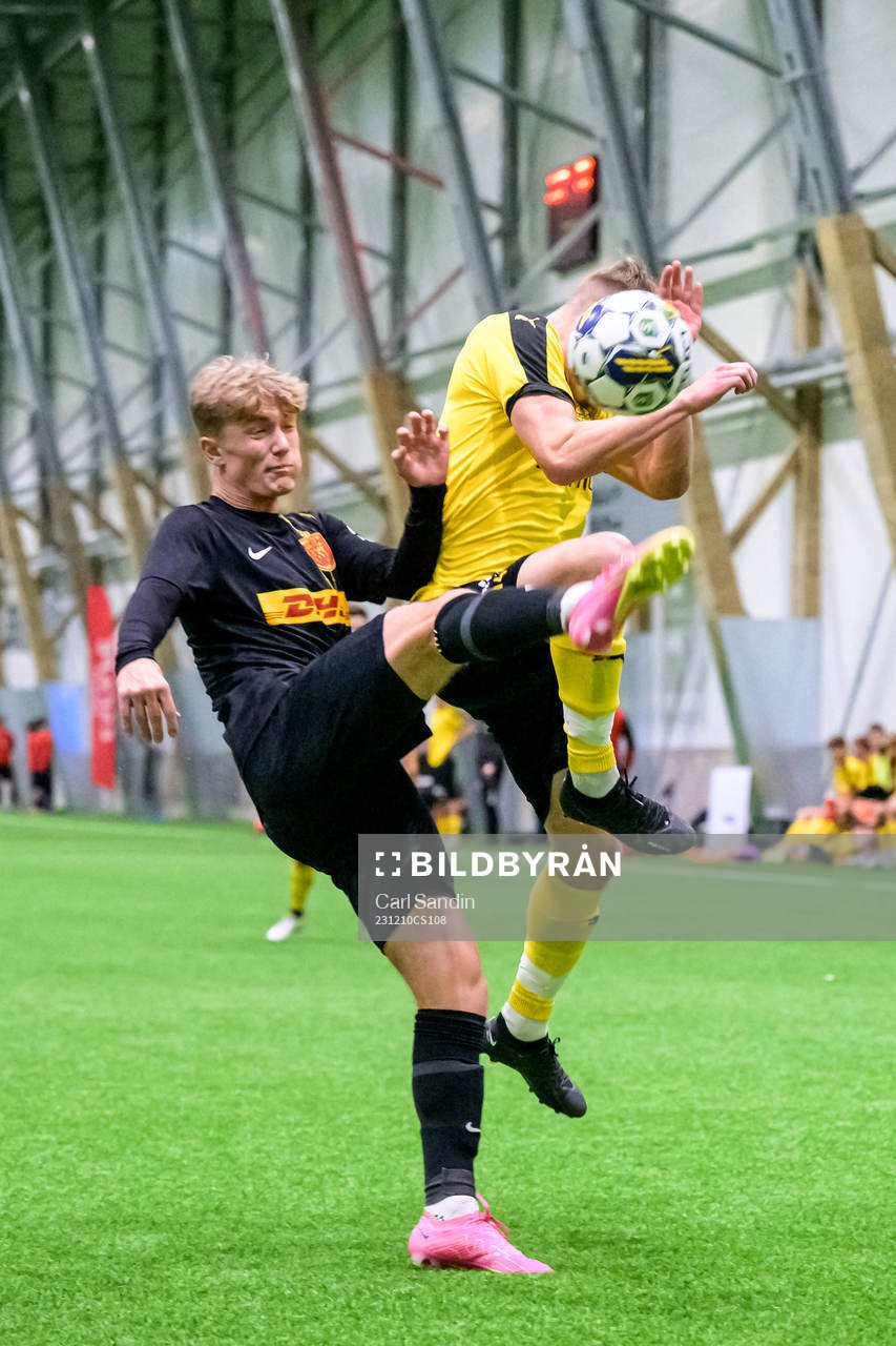 Nordsjällands Victor Gustafsen och Mjällbys Vilmer