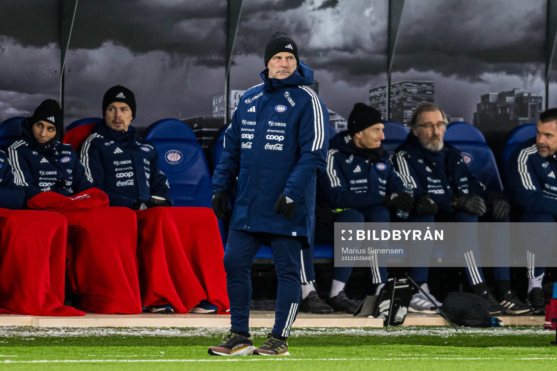 Geir Bakke, head coach of Vålerenga