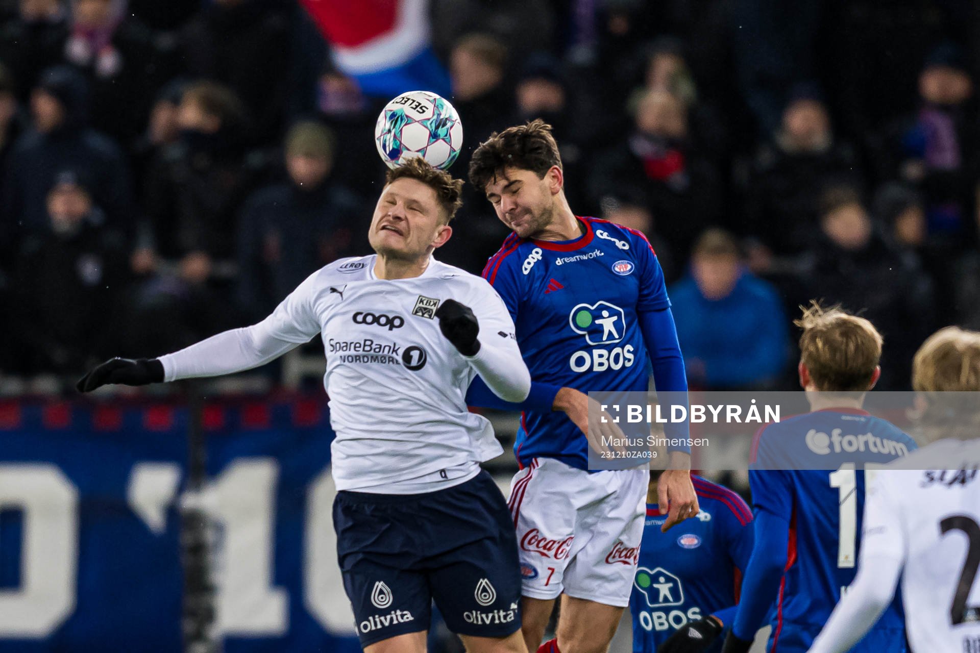 Benjamin Stokke of Kristiansund and Fredrik Oldrup Jensen