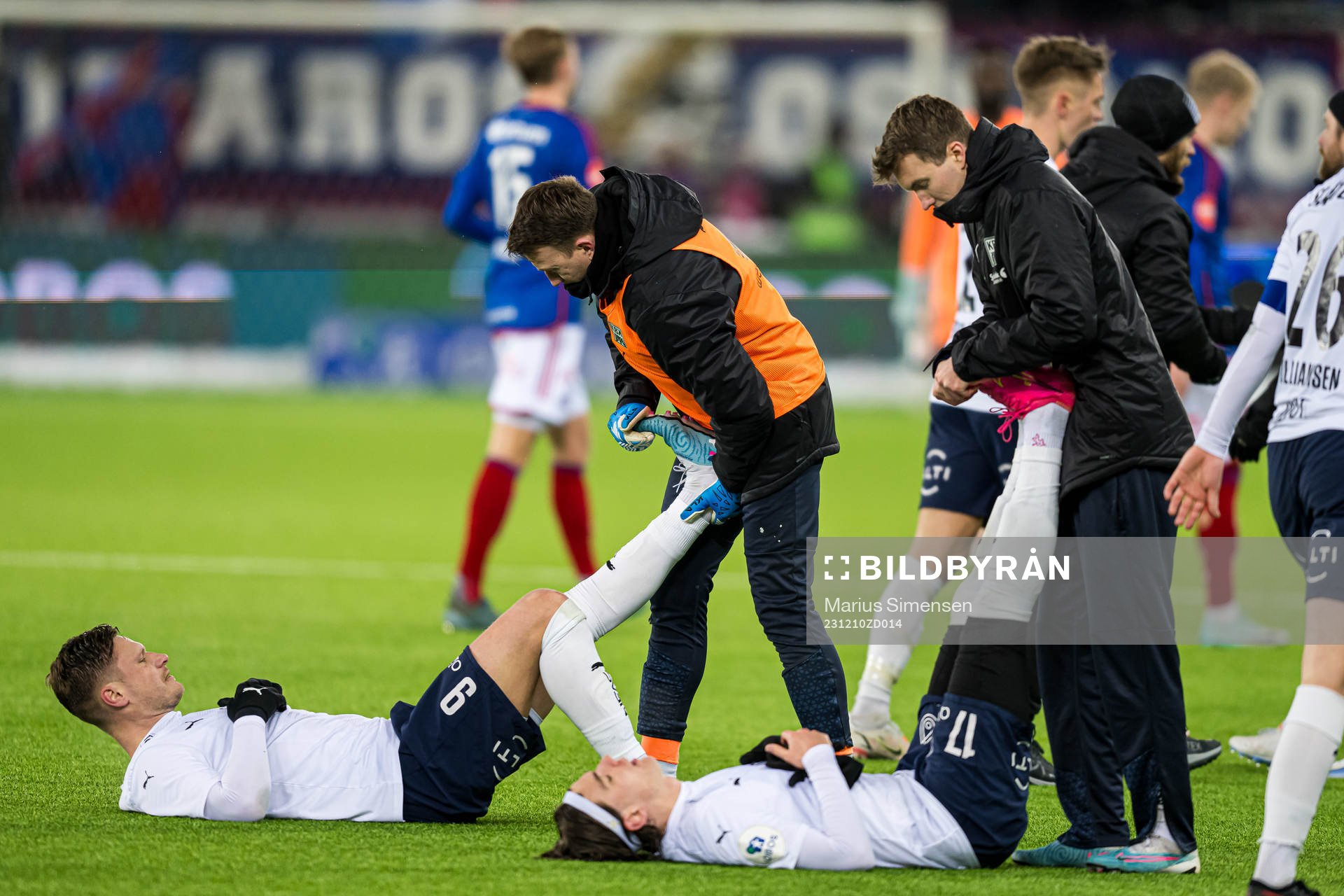 Benjamin Stokke and Brynjolfur Willumsson of Kristiansund