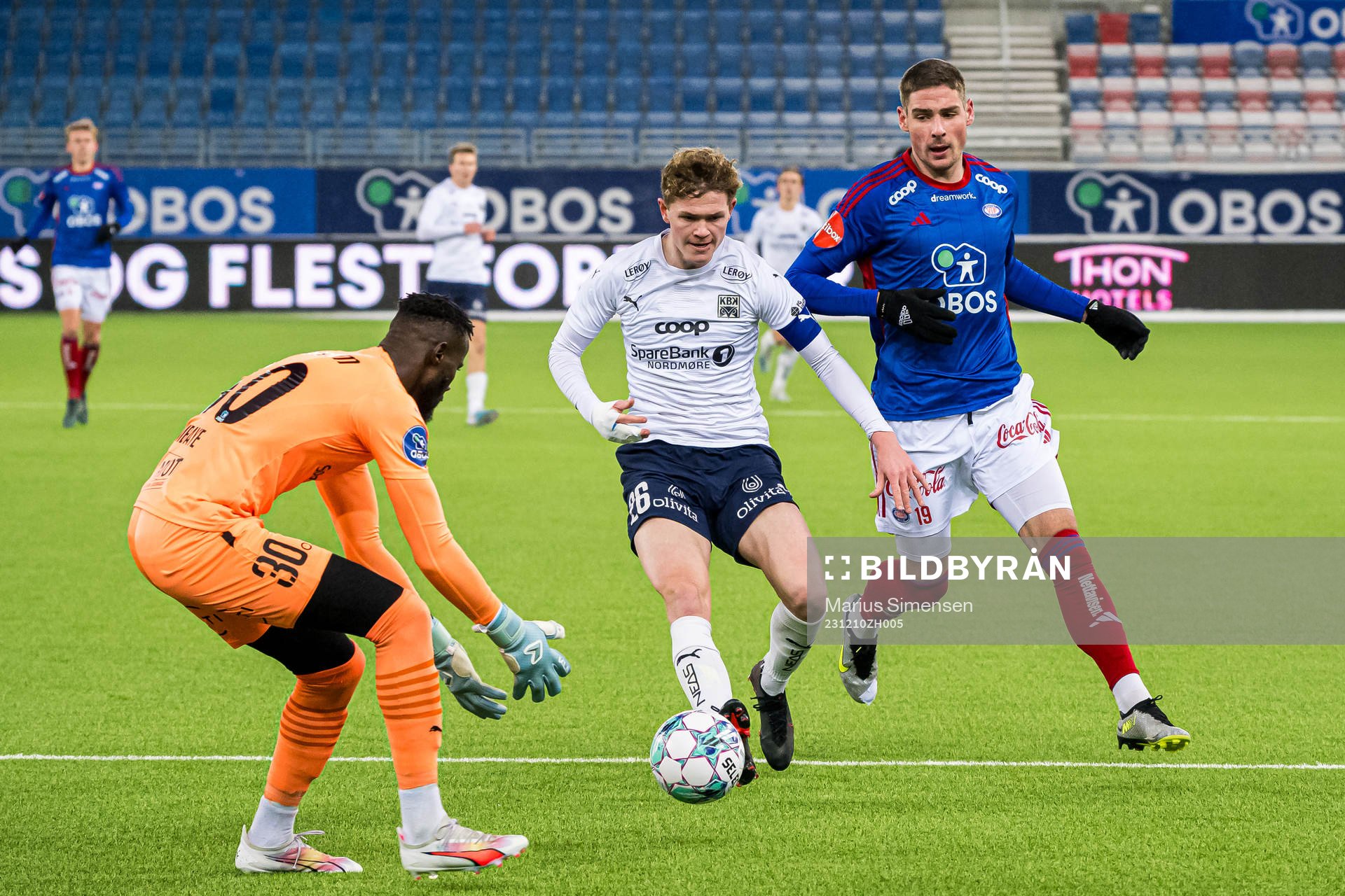 Serigne Mor Mbaye, Max Normann Williamsen of Kristiansund