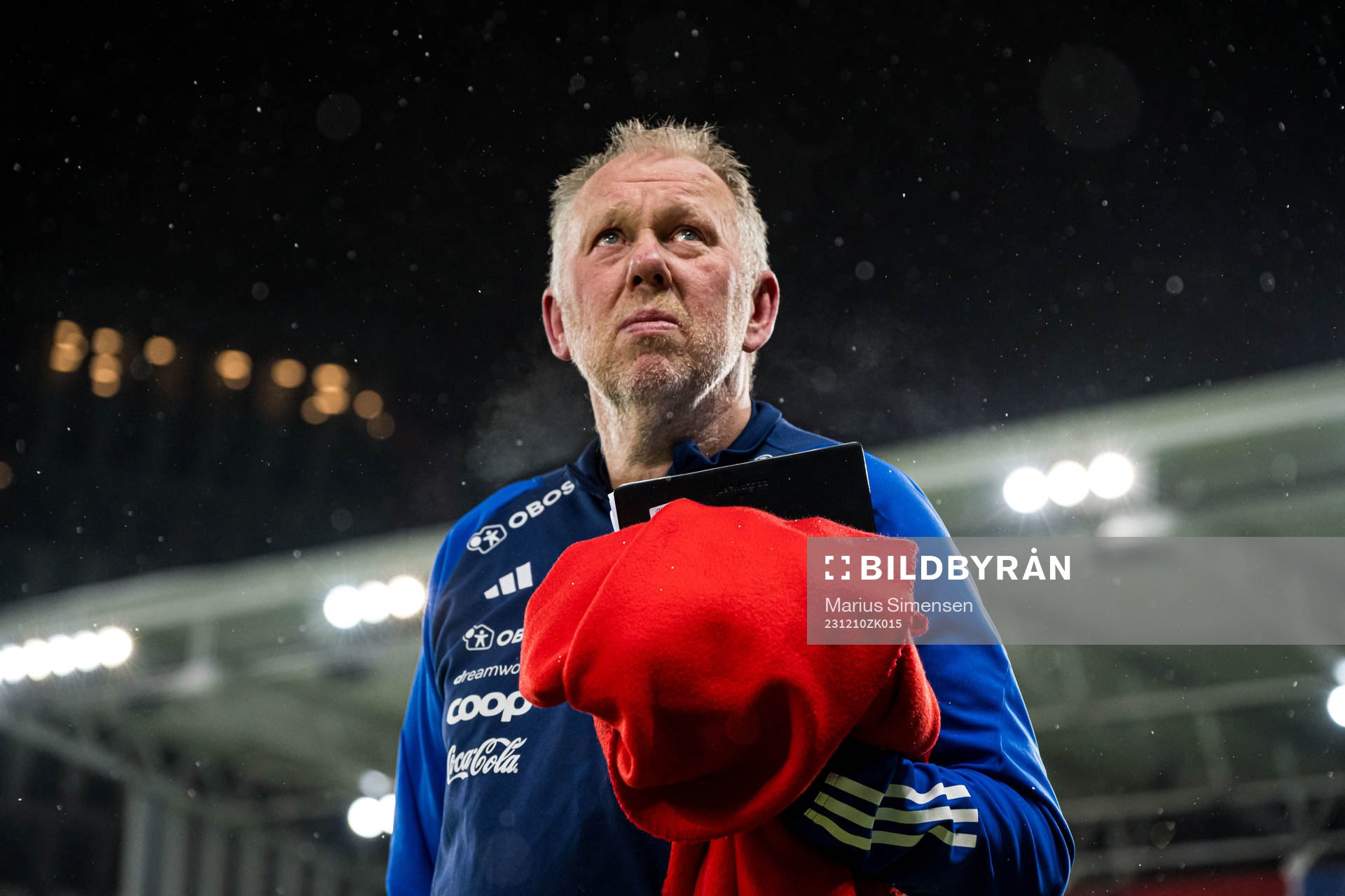 Gjermund Østby, goalkeeper coach of Vålerenga, looks