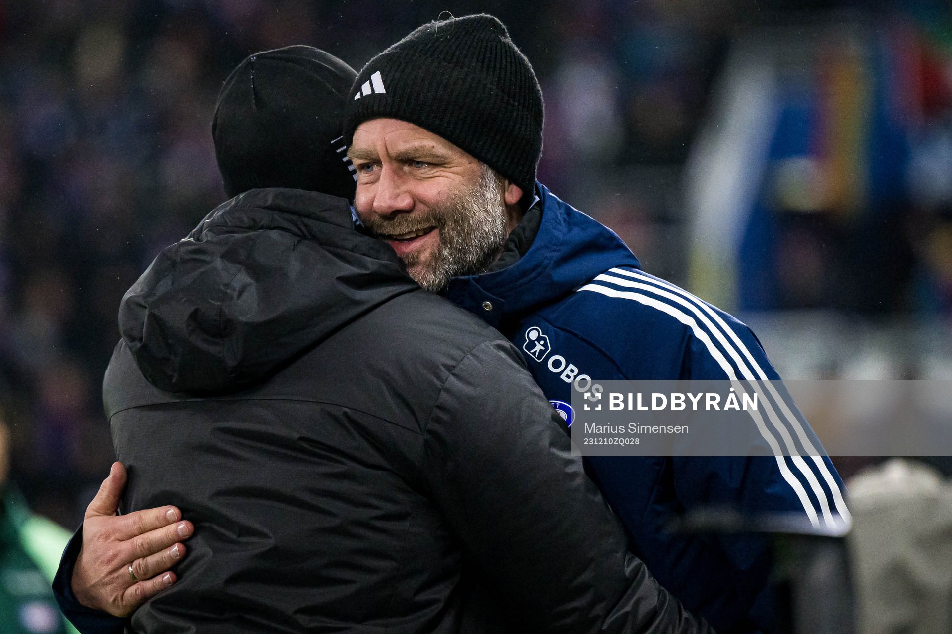 Amund Skiri, head coach of Kristiansund, and Trond
