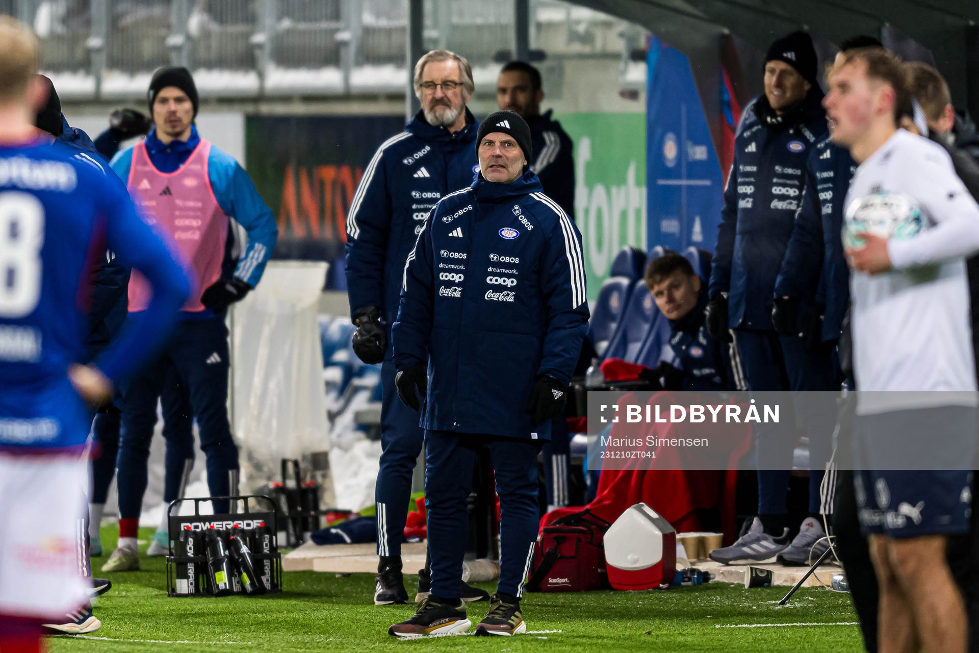 Geir Bakke, head coach of Vålerenga