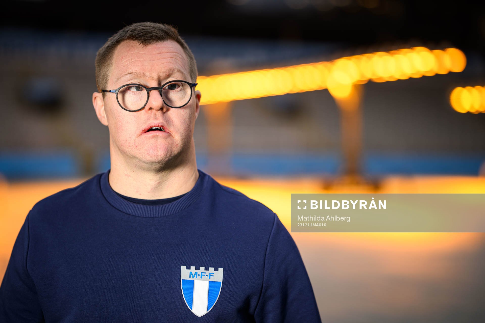 Christoffer Karlsson, planskötare på Eleda Stadion