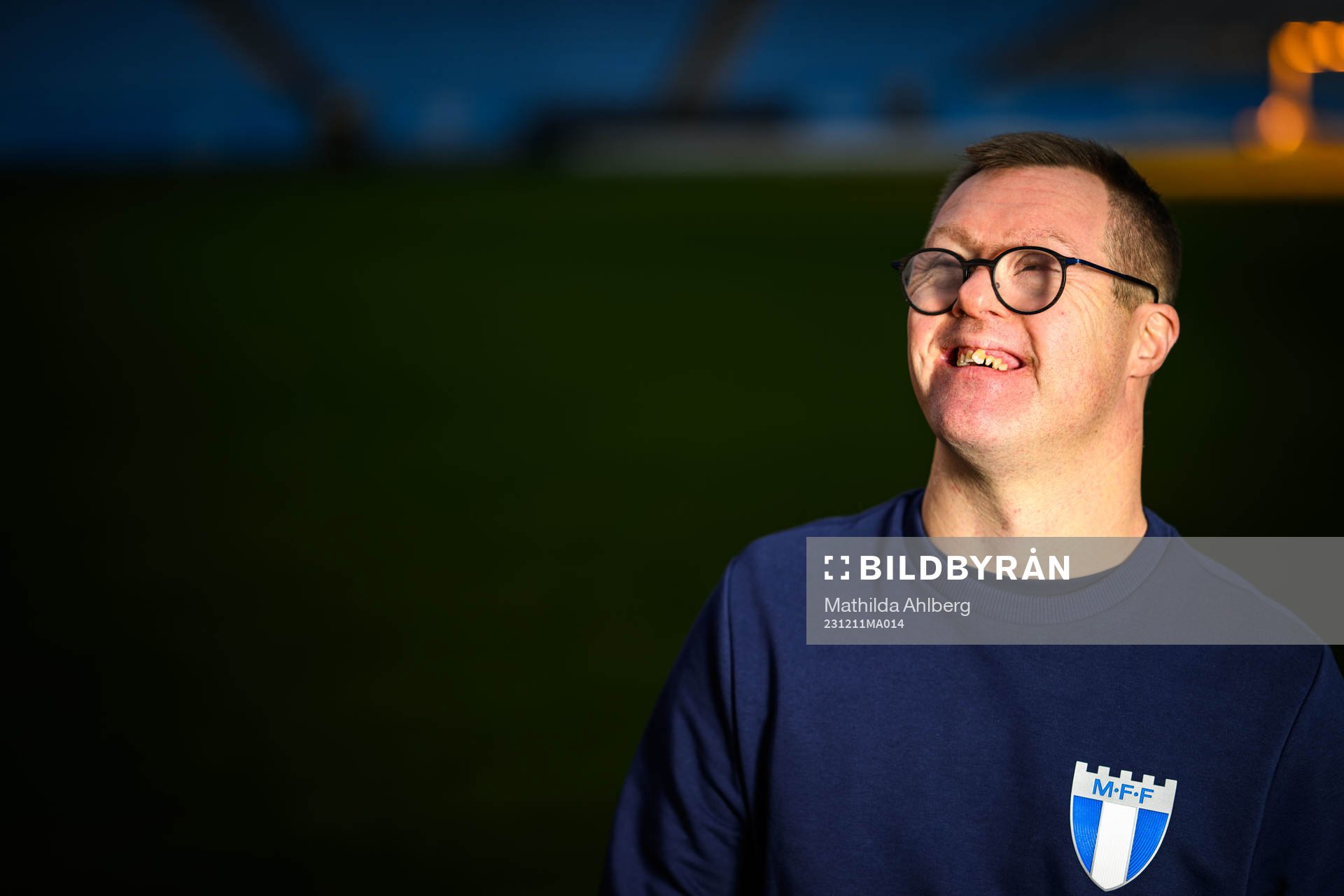 Christoffer Karlsson, planskötare på Eleda Stadion