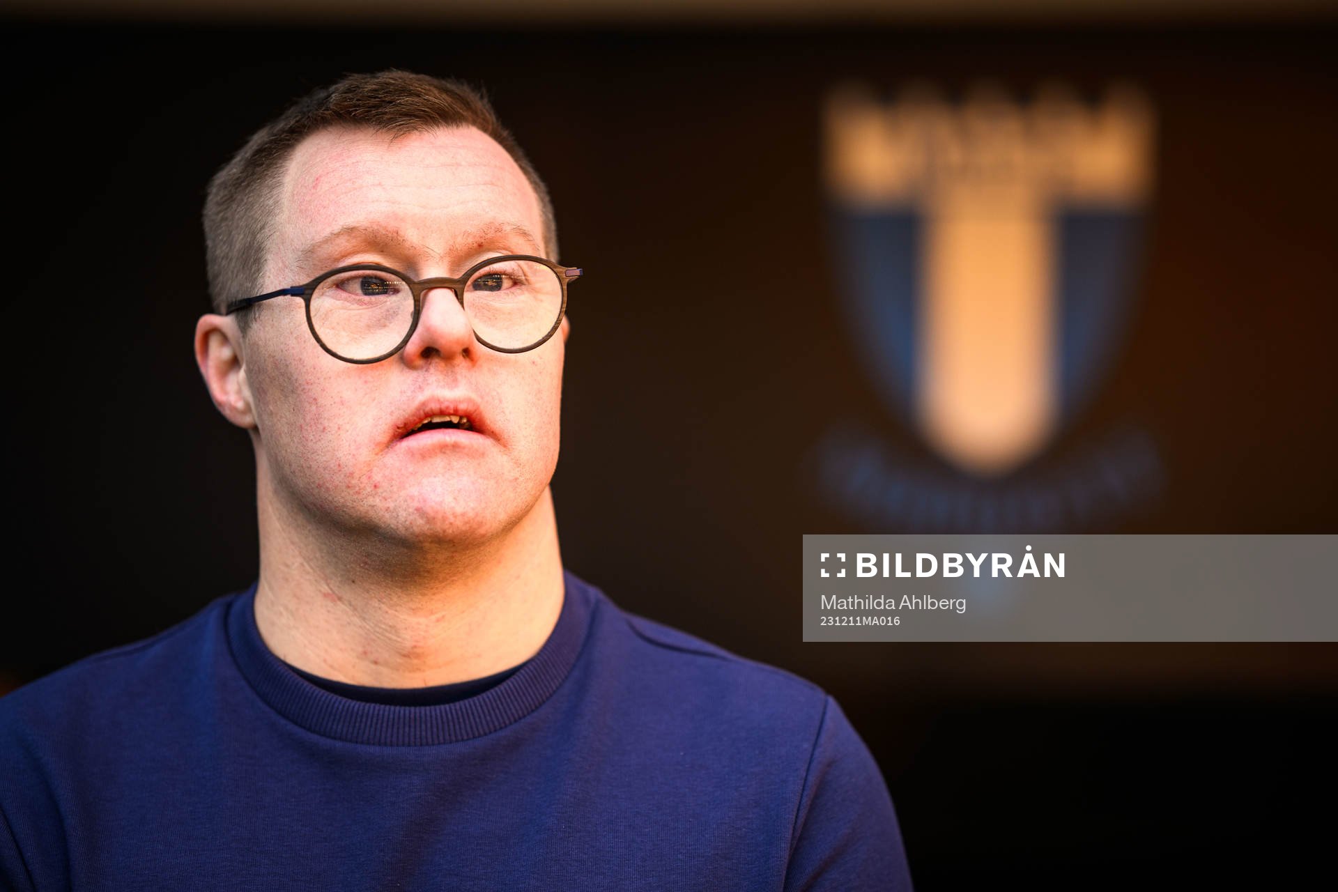 Christoffer Karlsson, planskötare på Eleda Stadion