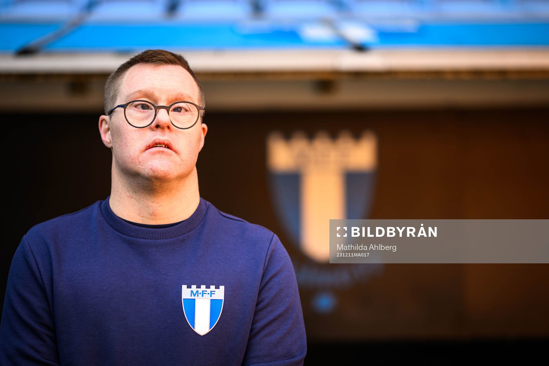 Christoffer Karlsson, planskötare på Eleda Stadion