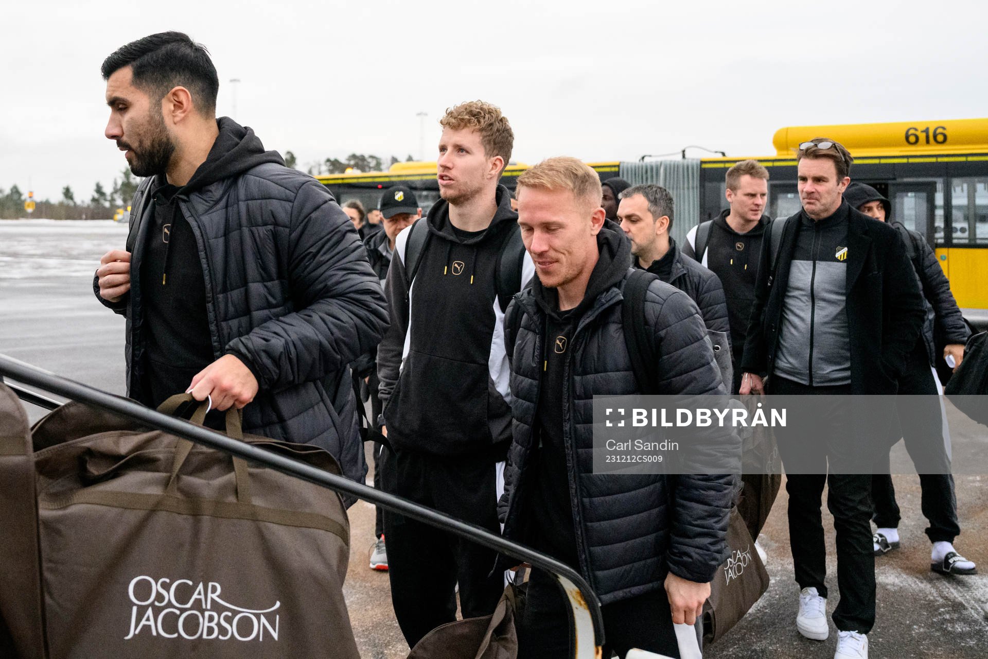 Samuel Gustafson and Mikkel Rygaard Jensen of Häcken