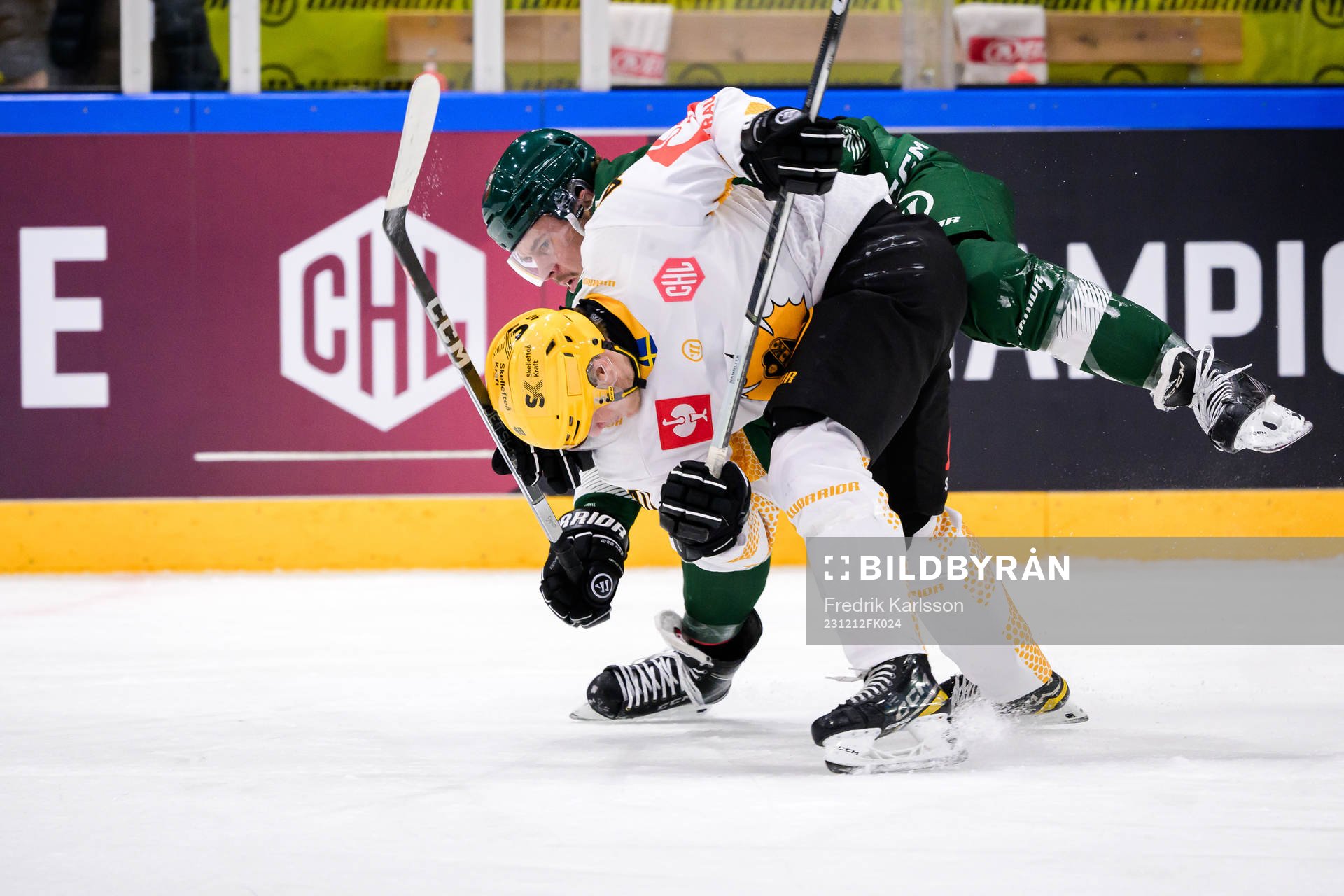 Anton Heikkinen of Skellefteå and Joakim Nygård of