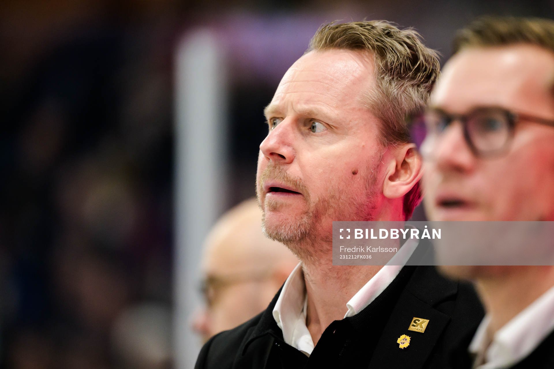 Head coach Robert Ohlsson of Skellefteå