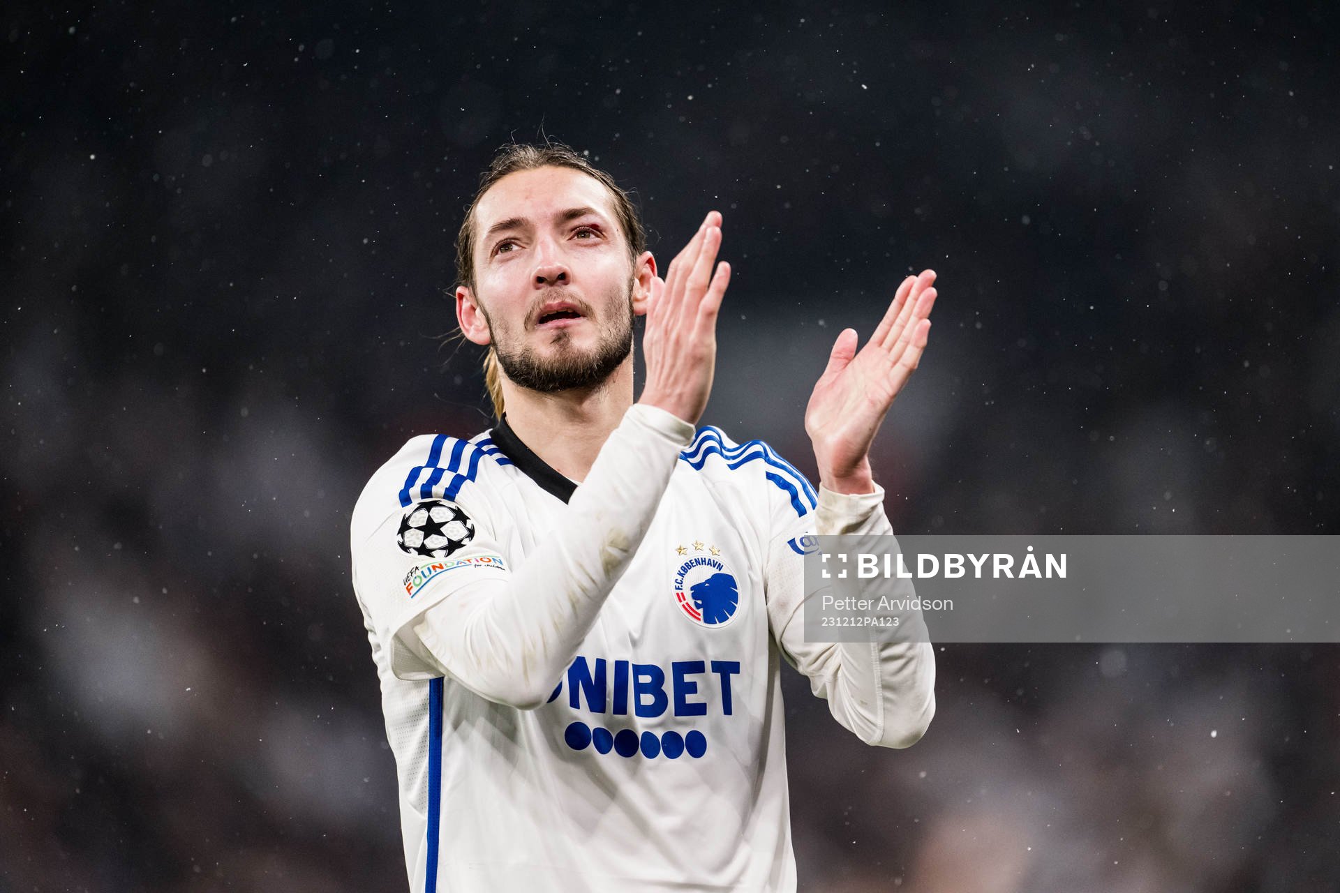 Rasmus Falk of FC Copenhagen celebrates