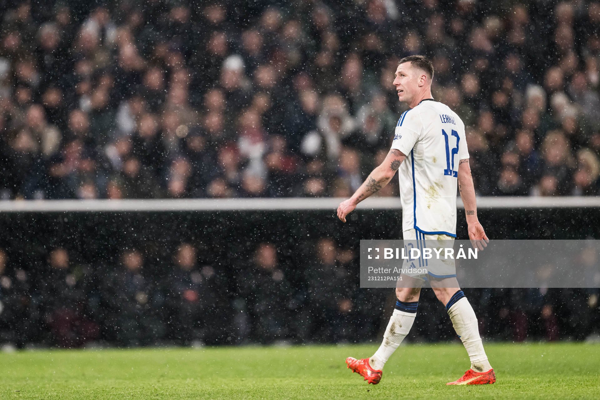 Lukas Lerager of FC Copenhagen leaves the pitch