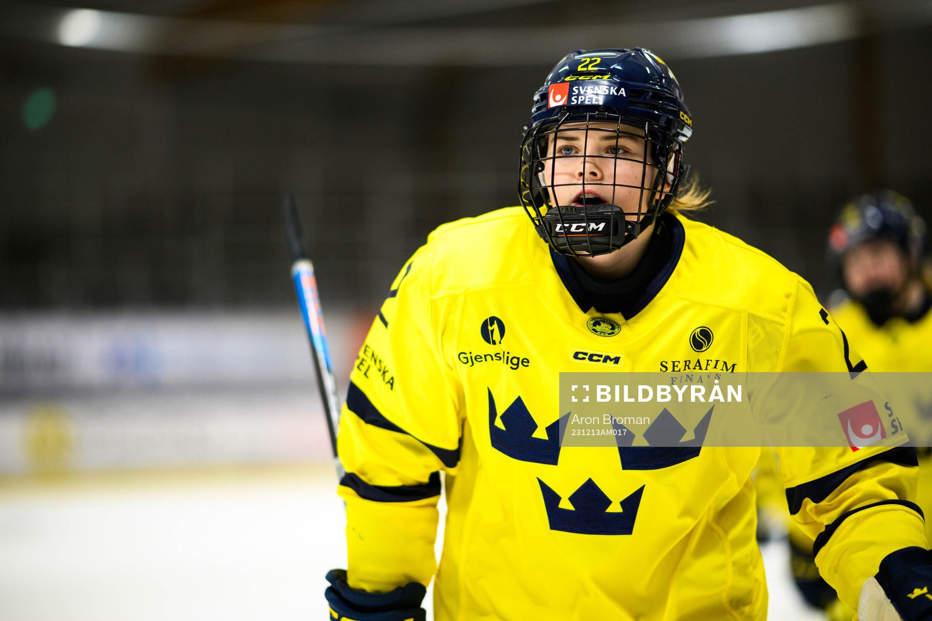 Sveriges Hanna Thuvik jublar