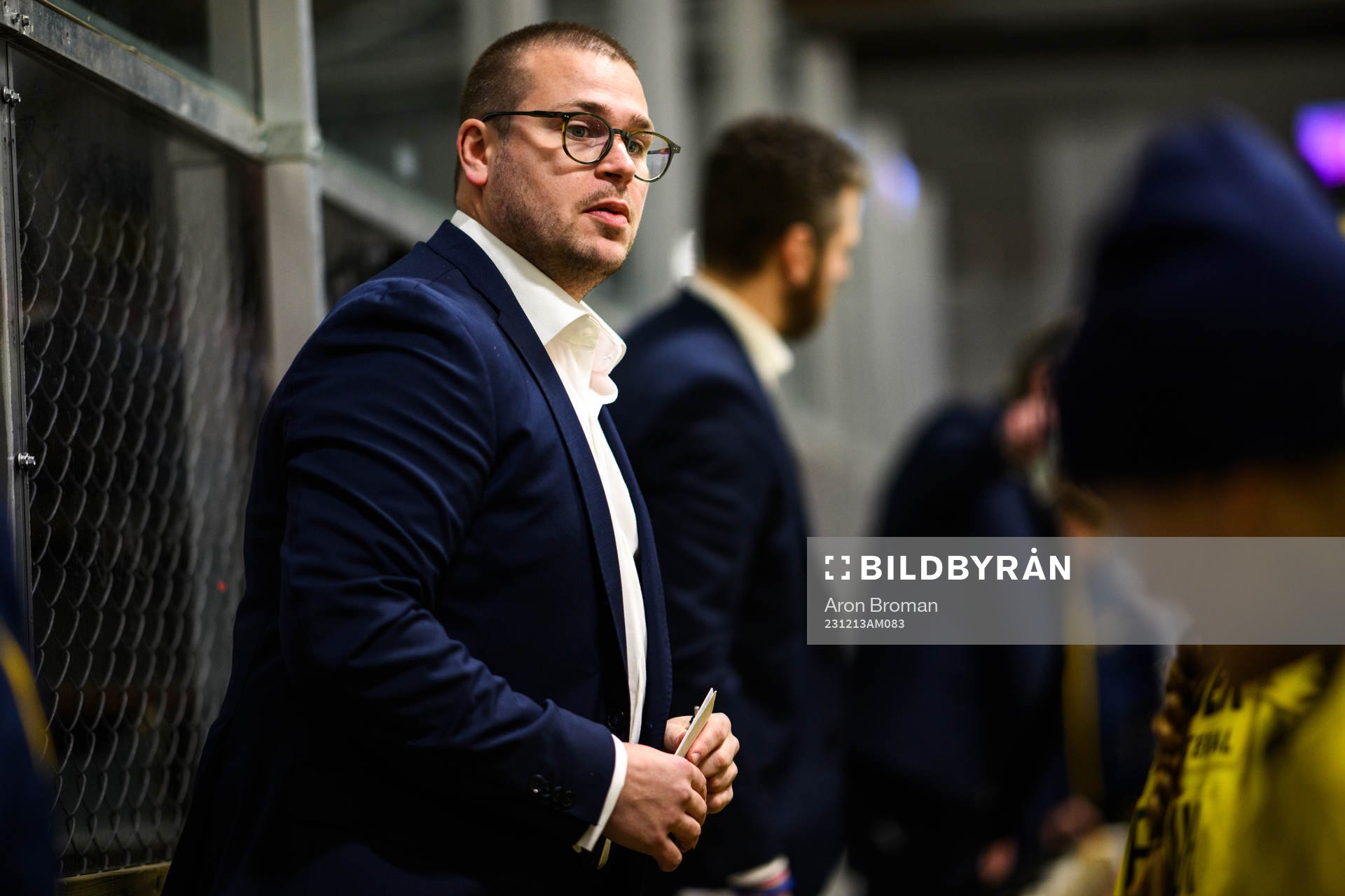 Sveriges assisterande tränare Dennis Bozic