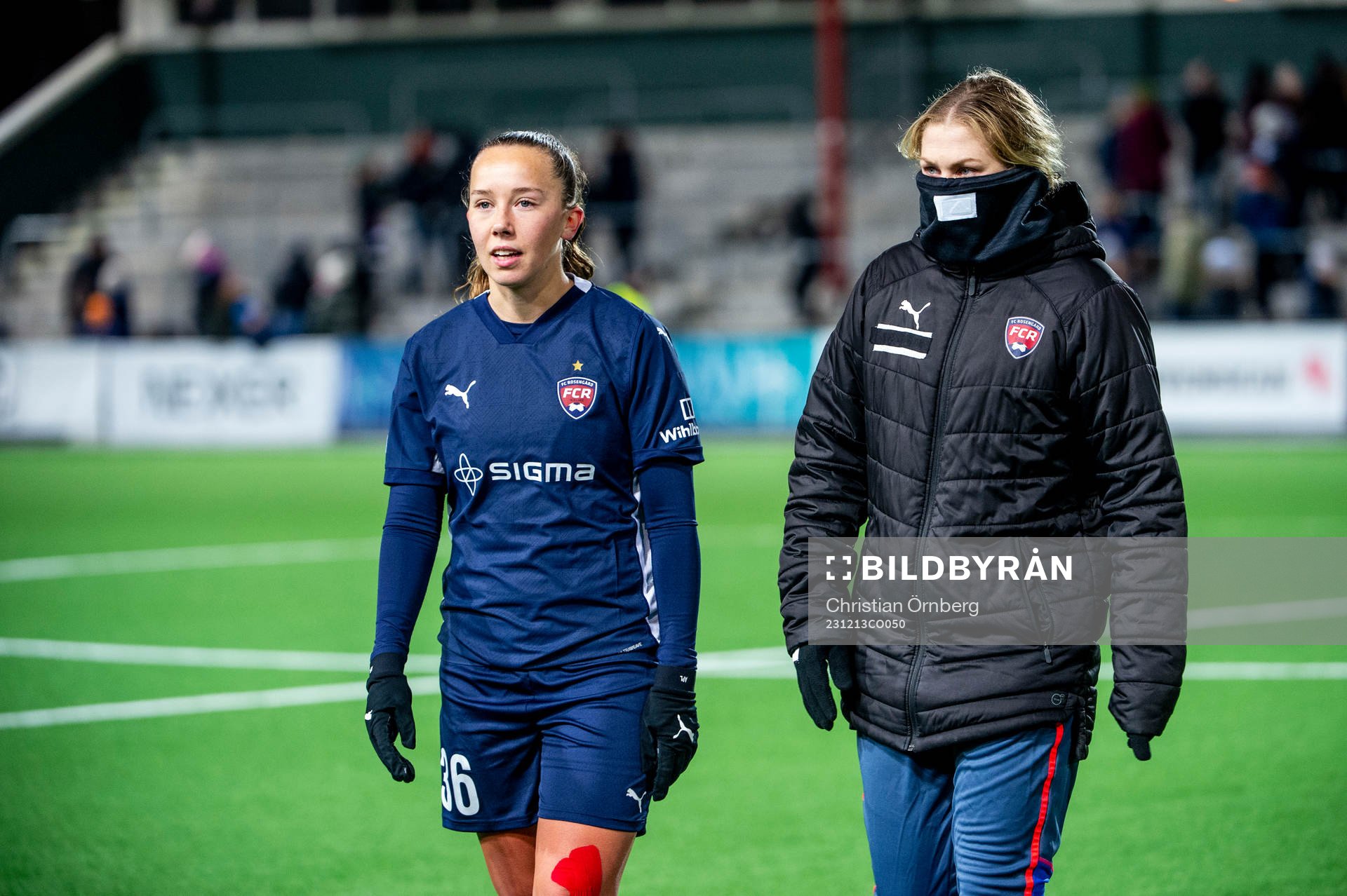 Athinna Persson Lundgren of FC Rosengård looks dejected