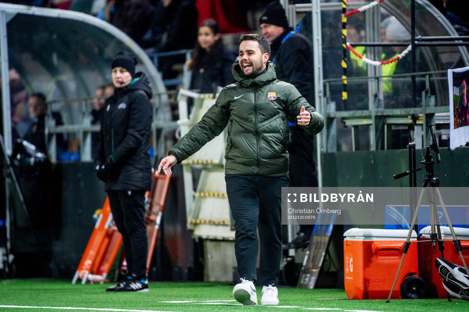 Head coach Jonatan Giráldez of Barcelona
