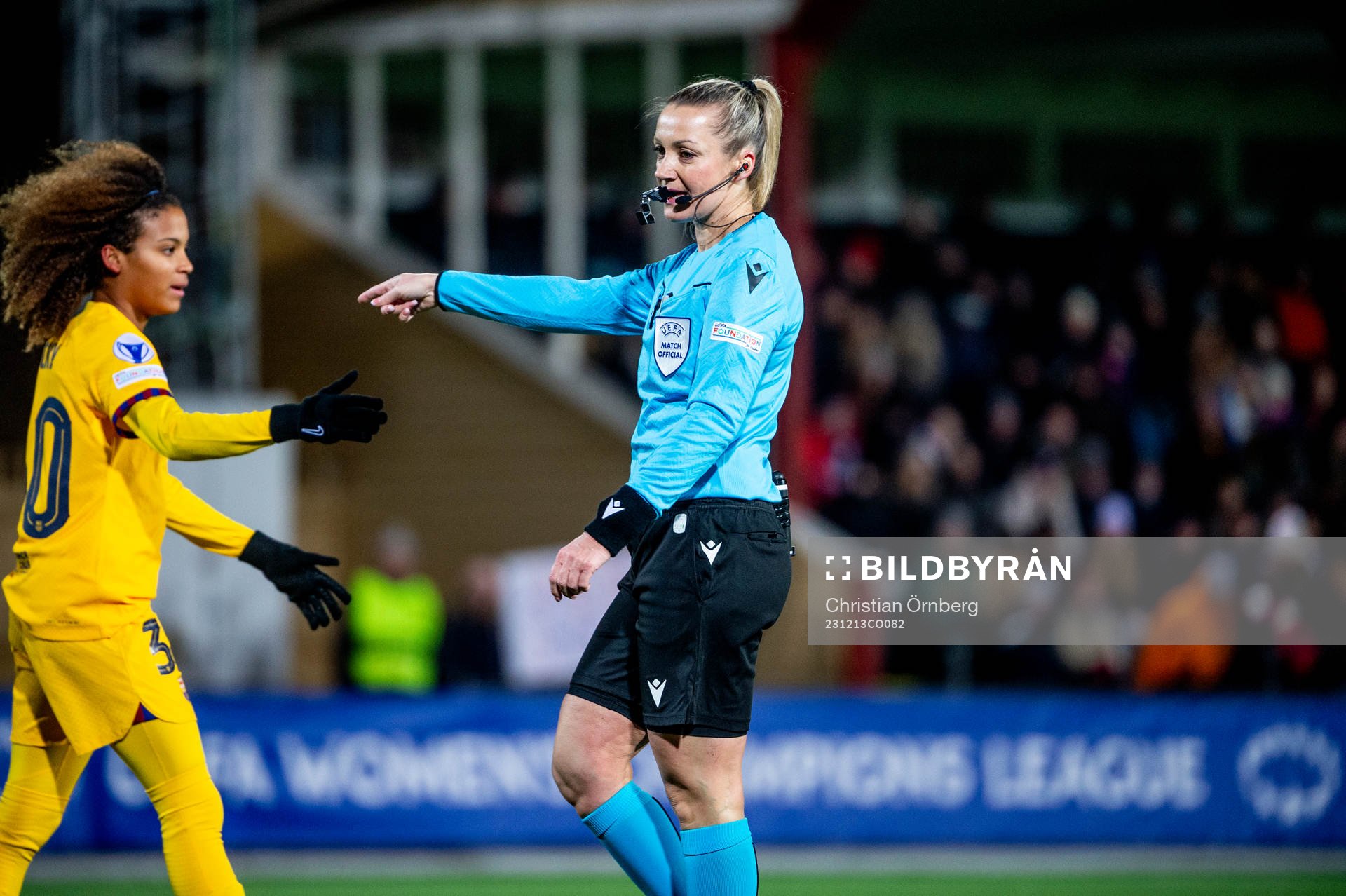 Referee Monika Mularczyk