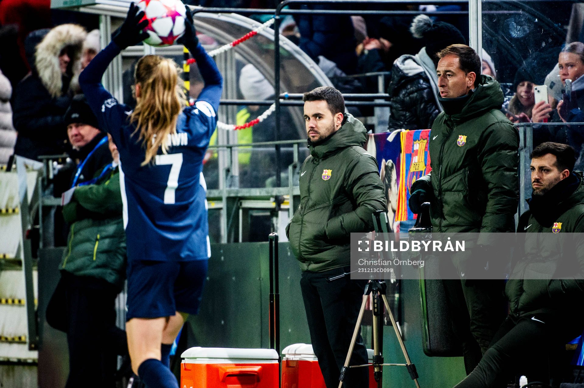 Head coach Jonatan Giráldez of Barcelona