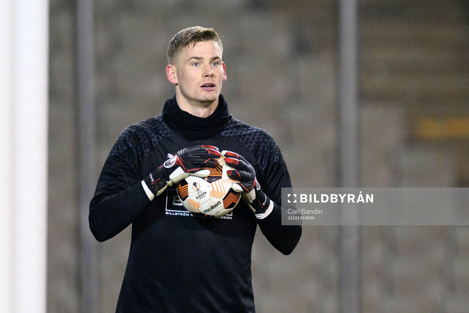 goalkeeper Johan Brattberg