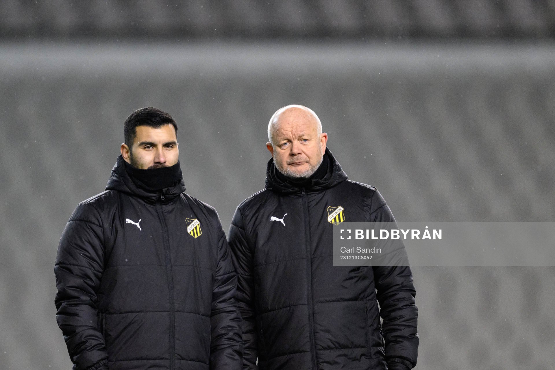 Analyst Mario Chavez and head coach Per-Mathias Høgmo