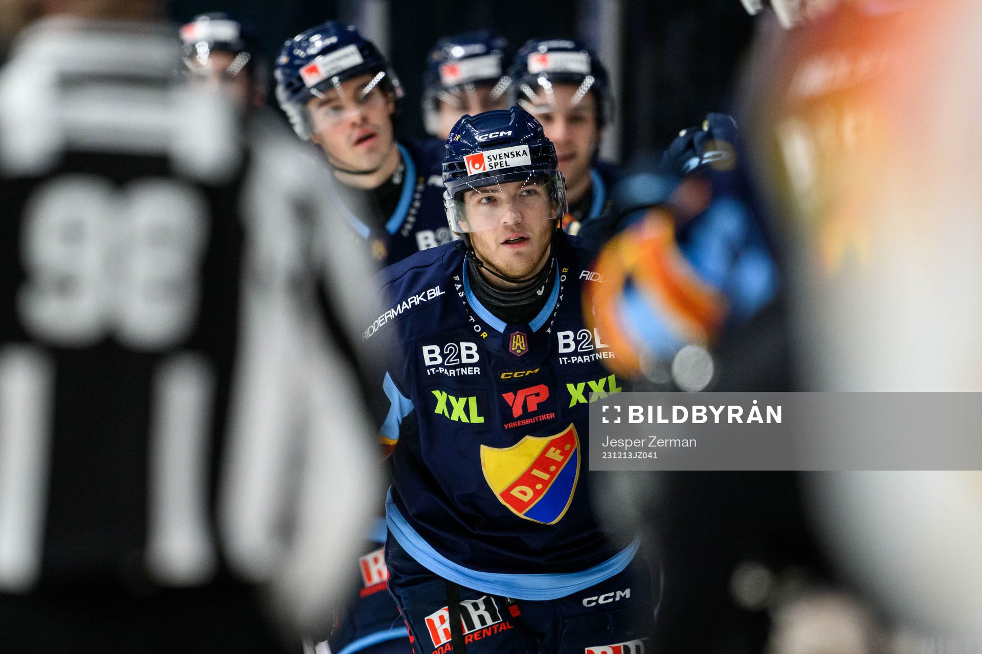 Djurgårdens Emil Berglund jublar